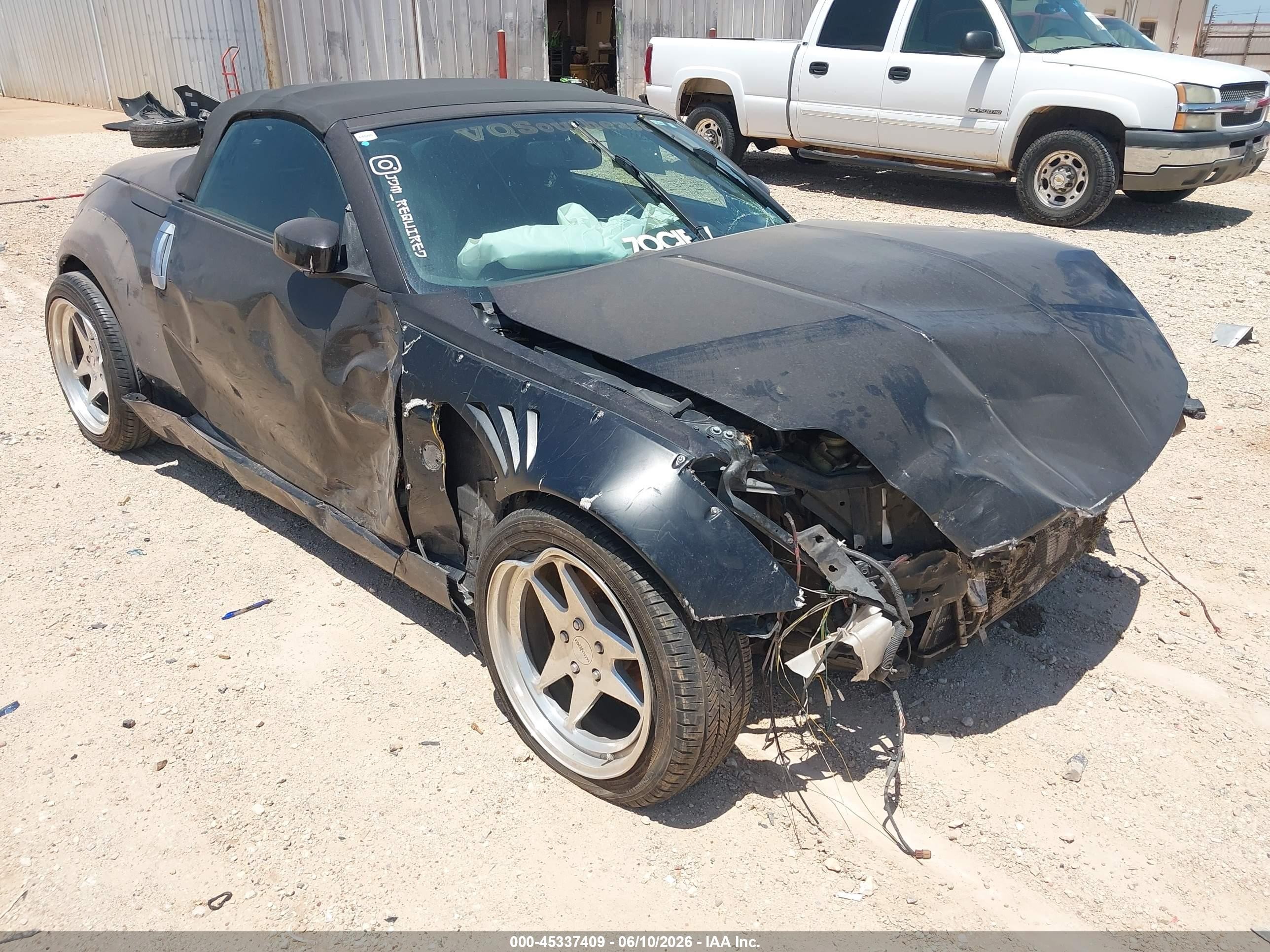 2006 Nissan 350z Enthusiast Черный vin: JN1AZ36D46M400573