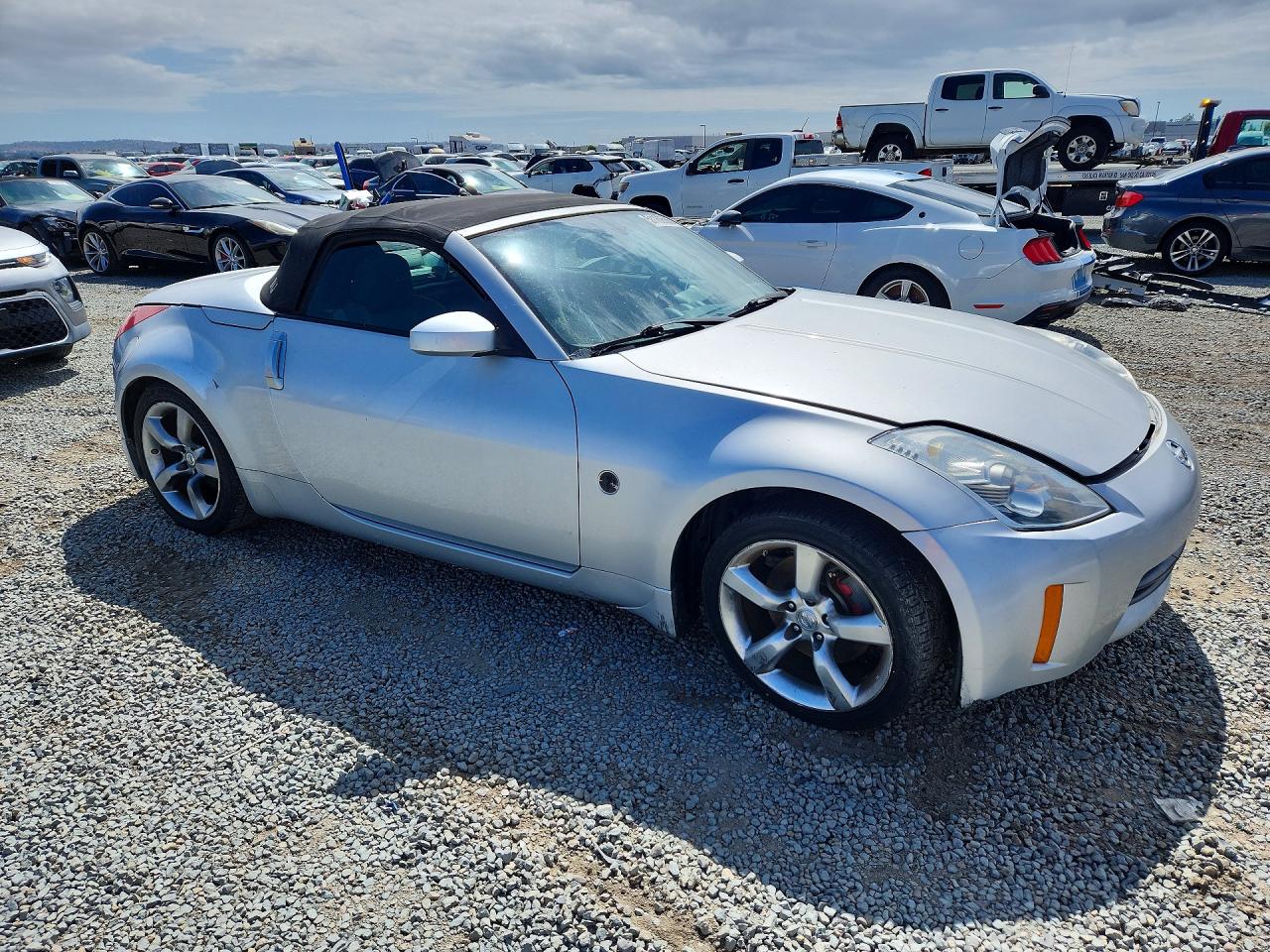 2006 Nissan 350z Roadster Gray vin: JN1AZ36D56M430049