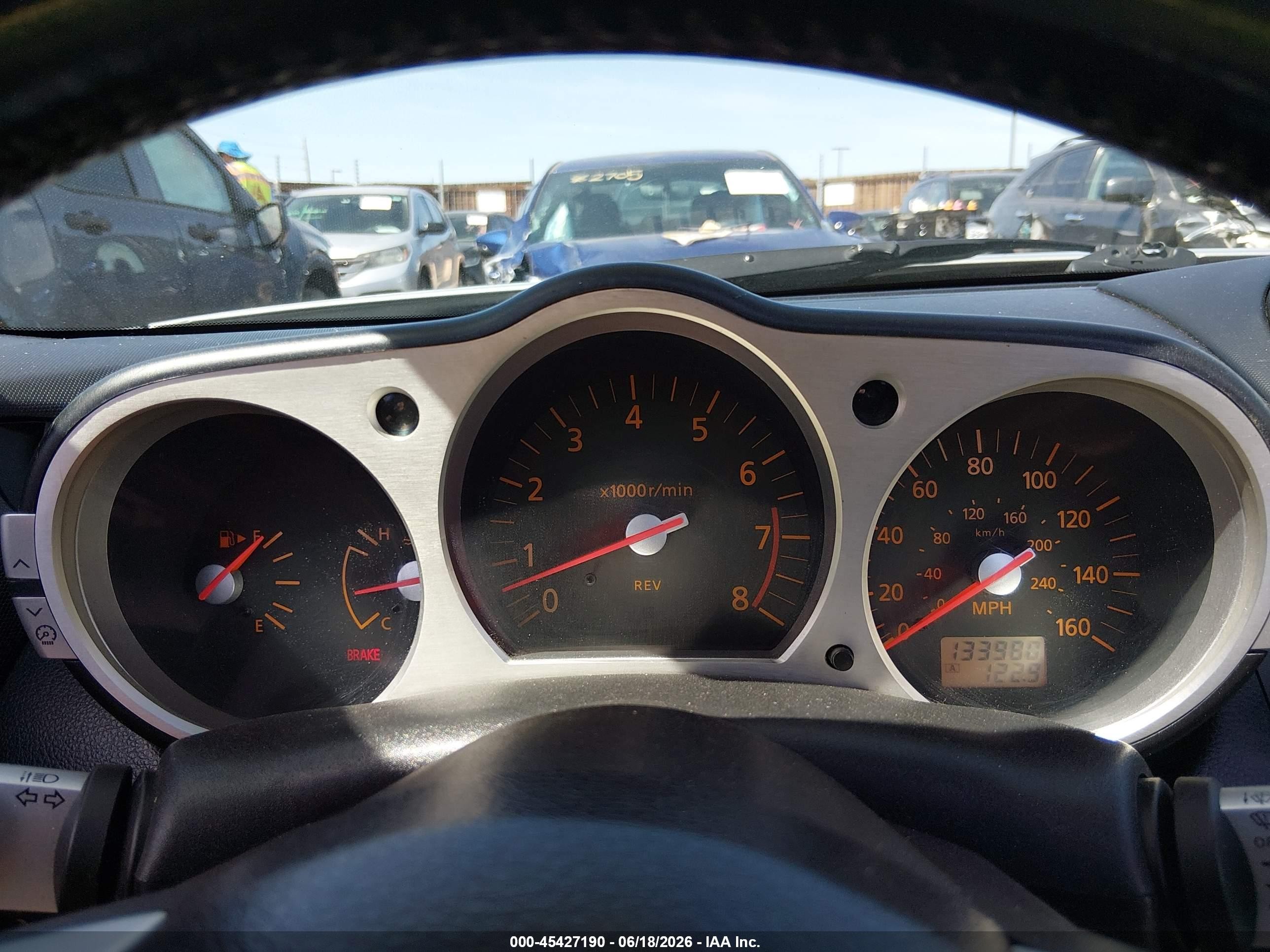 2004 Nissan 350z Enthusiast Silver vin: JN1AZ36DX4T110549