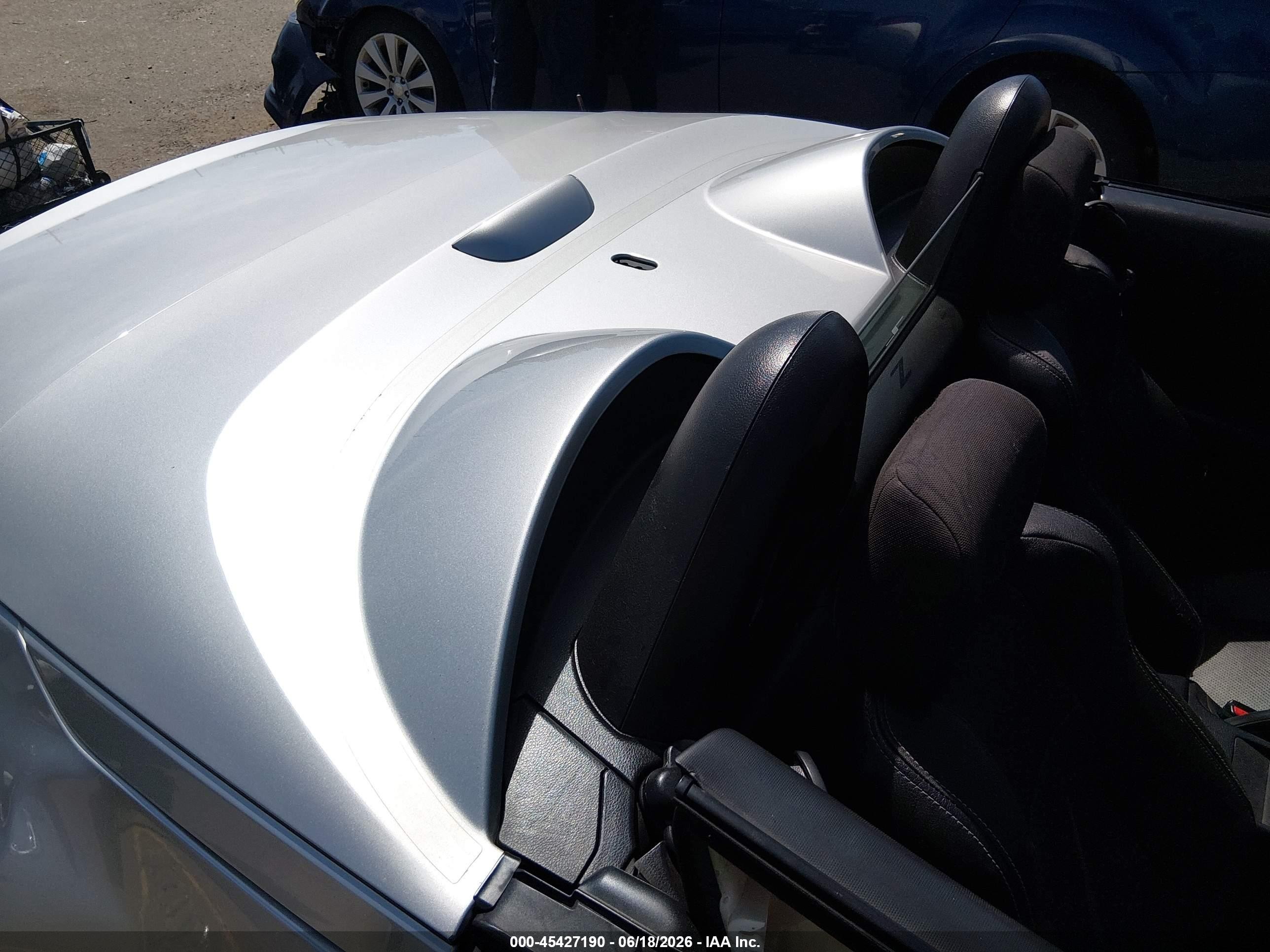 2004 Nissan 350z Enthusiast Silver vin: JN1AZ36DX4T110549