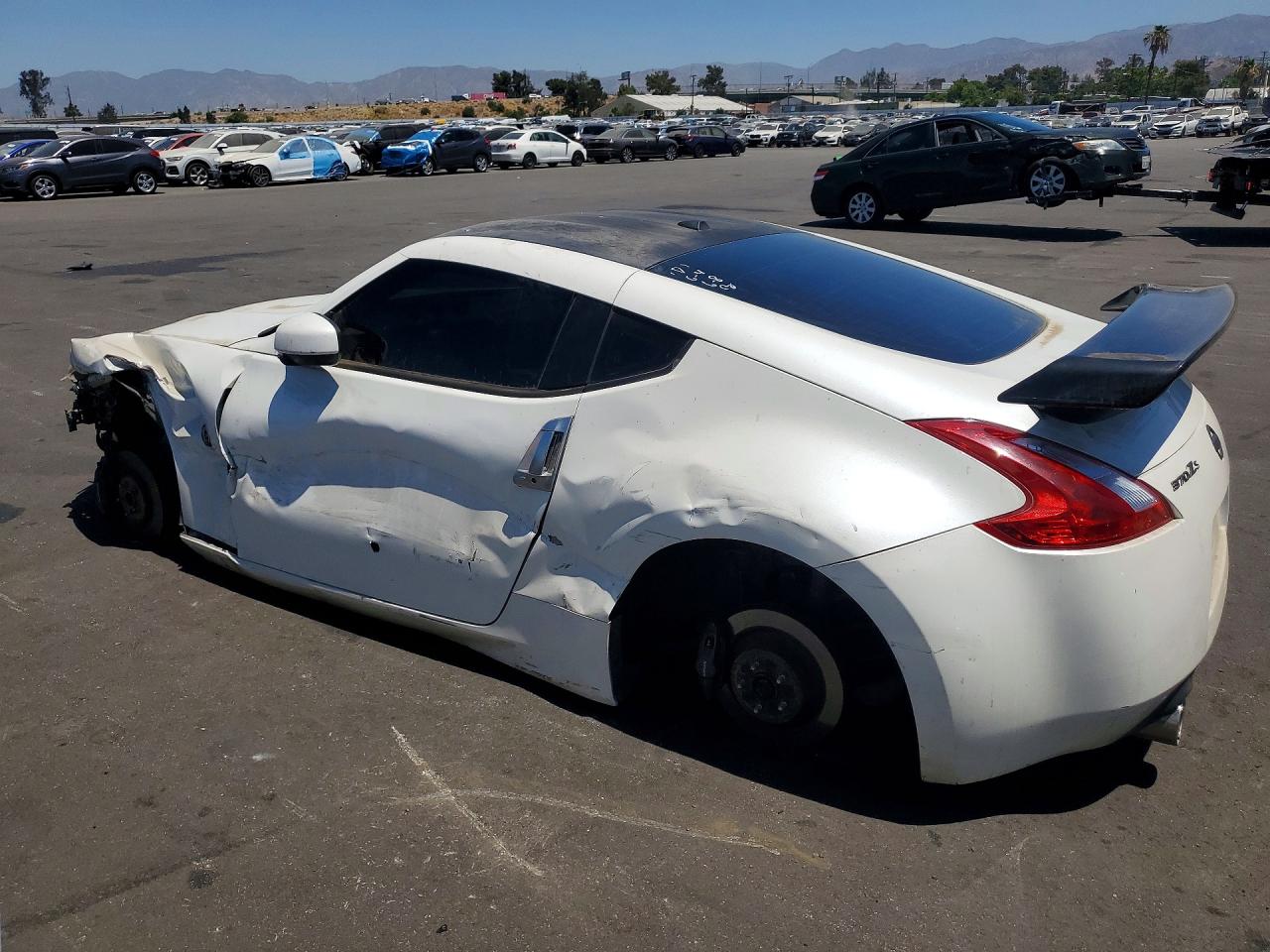 2009 Nissan 370z Base Белый vin: JN1AZ44E29M411657