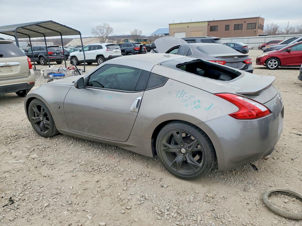 2009 Nissan 370z Base Silver vin: JN1AZ44E39M402658