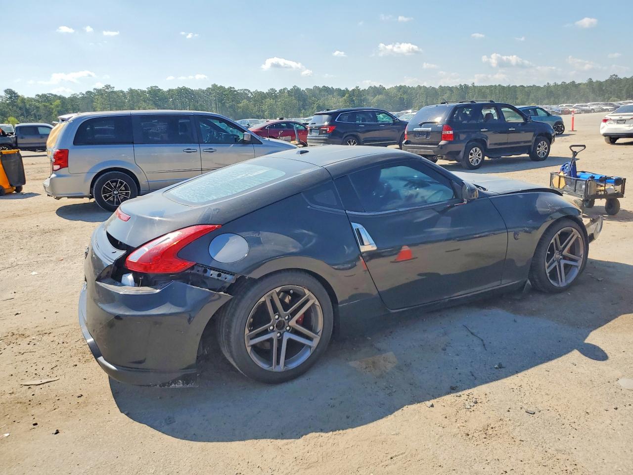 2009 Nissan 370z Base Black vin: JN1AZ44E39M408959