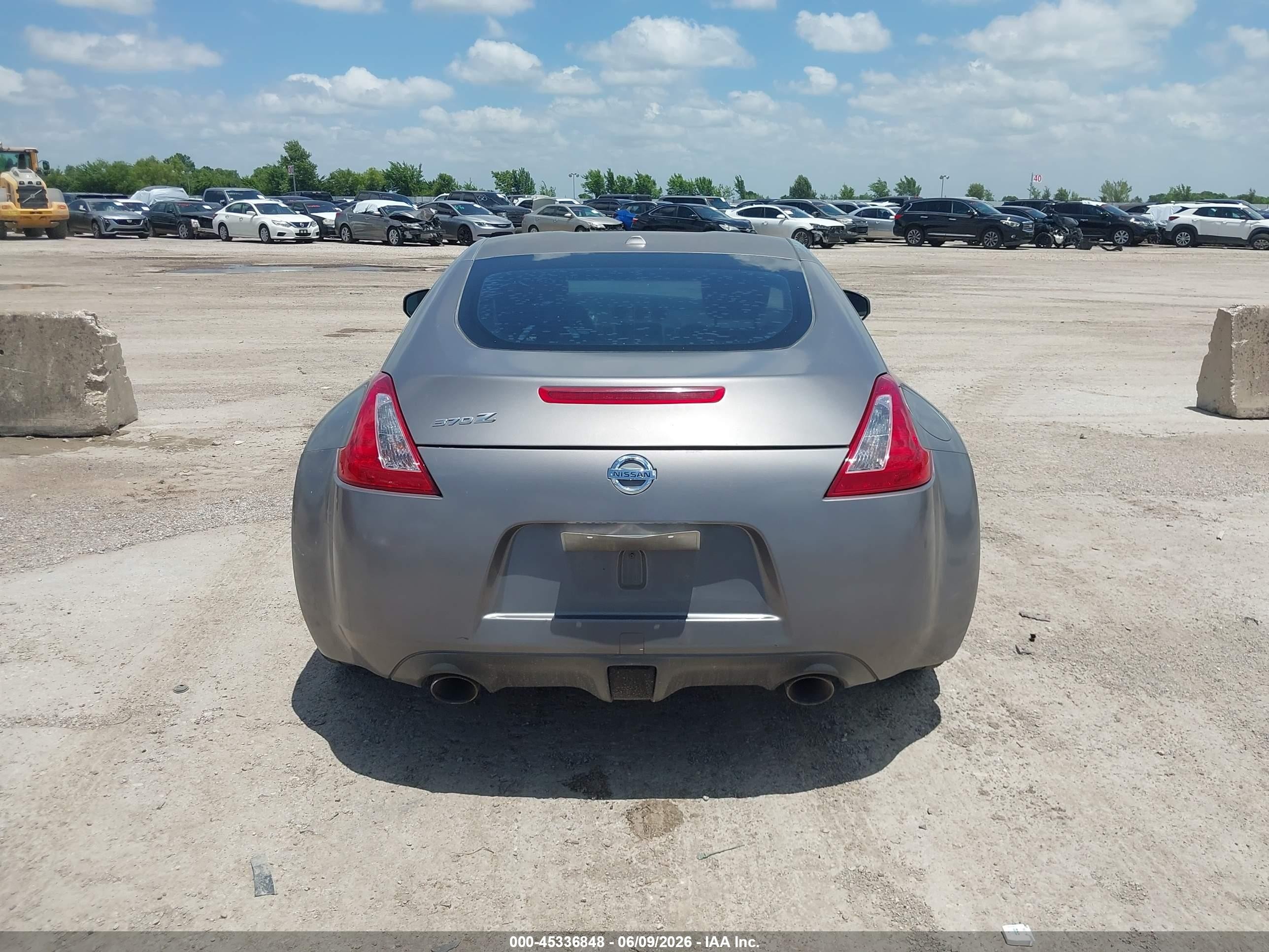 2009 Nissan 370z Touring Gray vin: JN1AZ44E49M407318