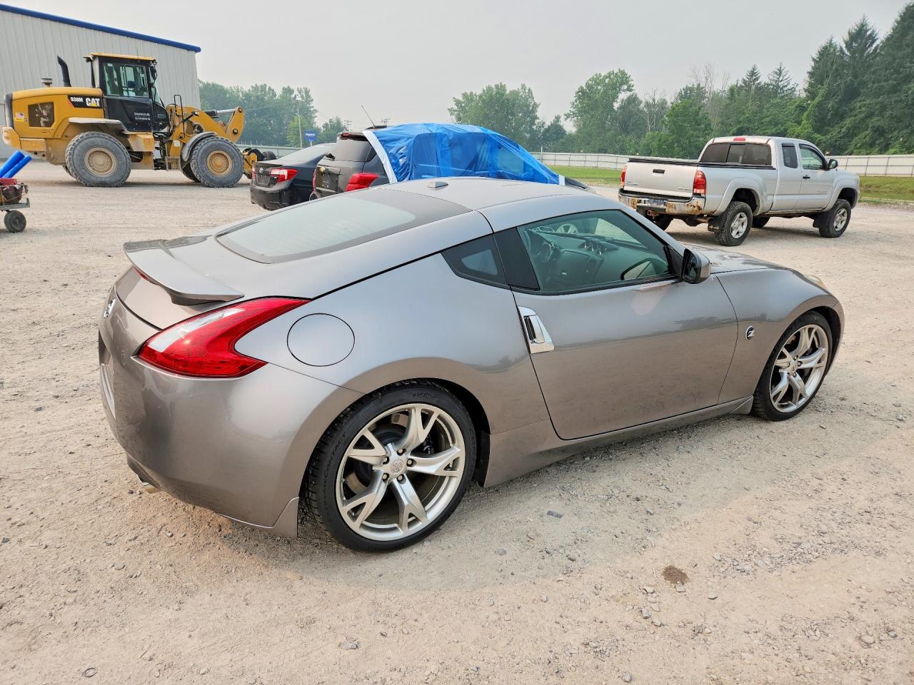 2009 Nissan 370z Base Gray vin: JN1AZ44E49M409330