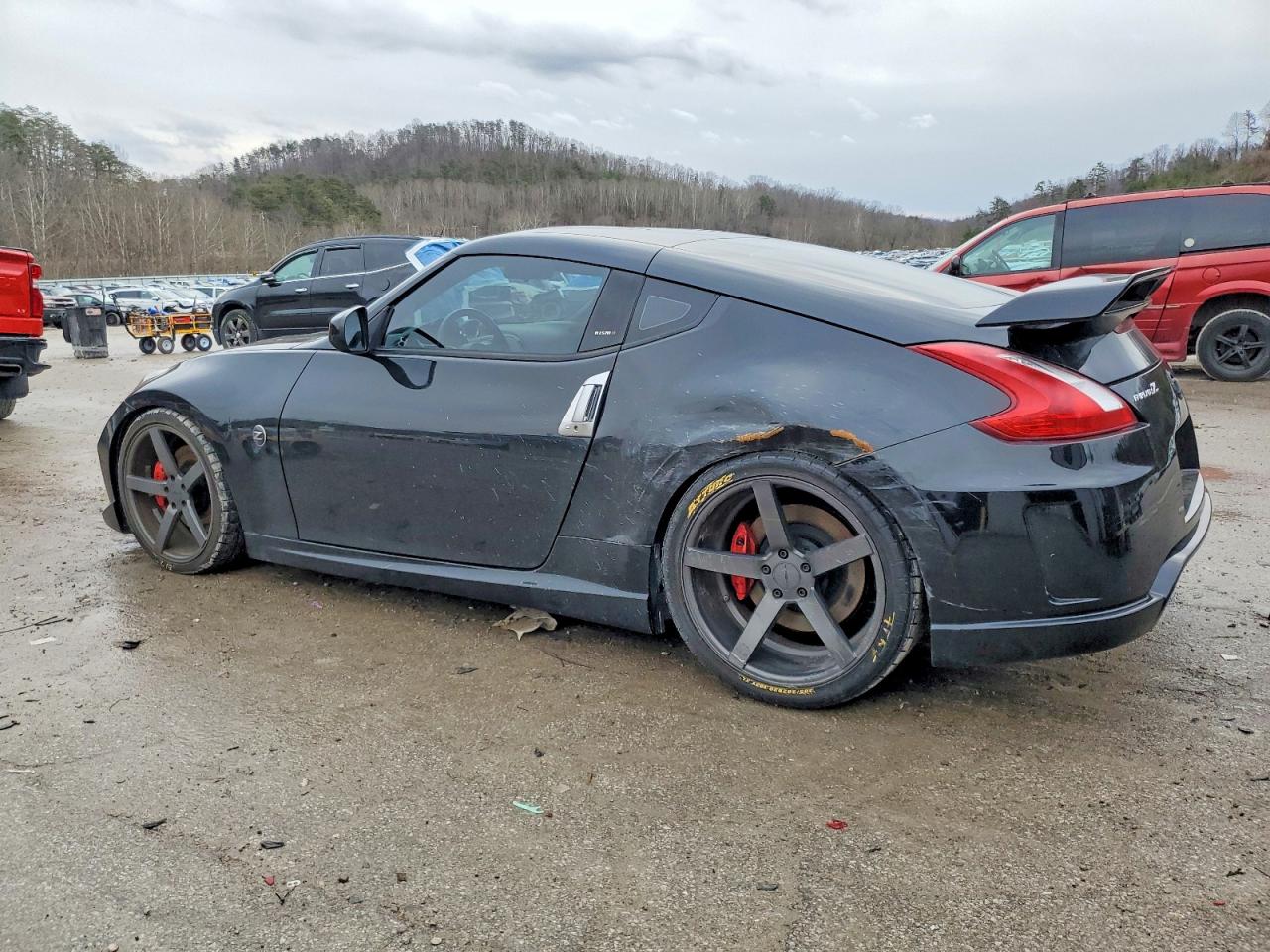 2009 Nissan 370z Black vin: JN1AZ44E49M410056