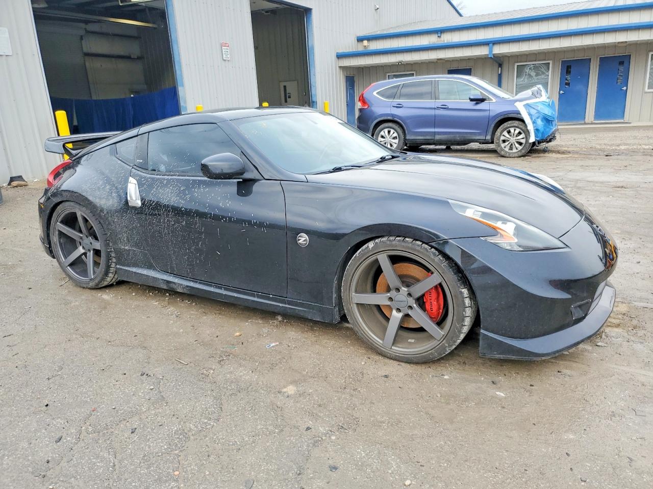 2009 Nissan 370z Black vin: JN1AZ44E49M410056