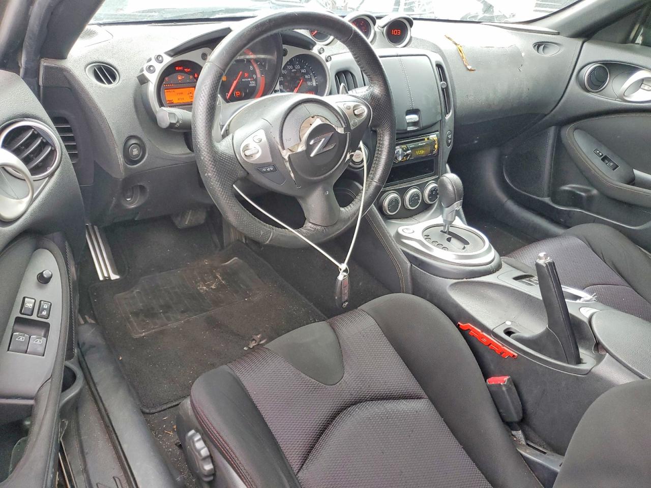 2009 Nissan 370z Base Black vin: JN1AZ44E59M401169