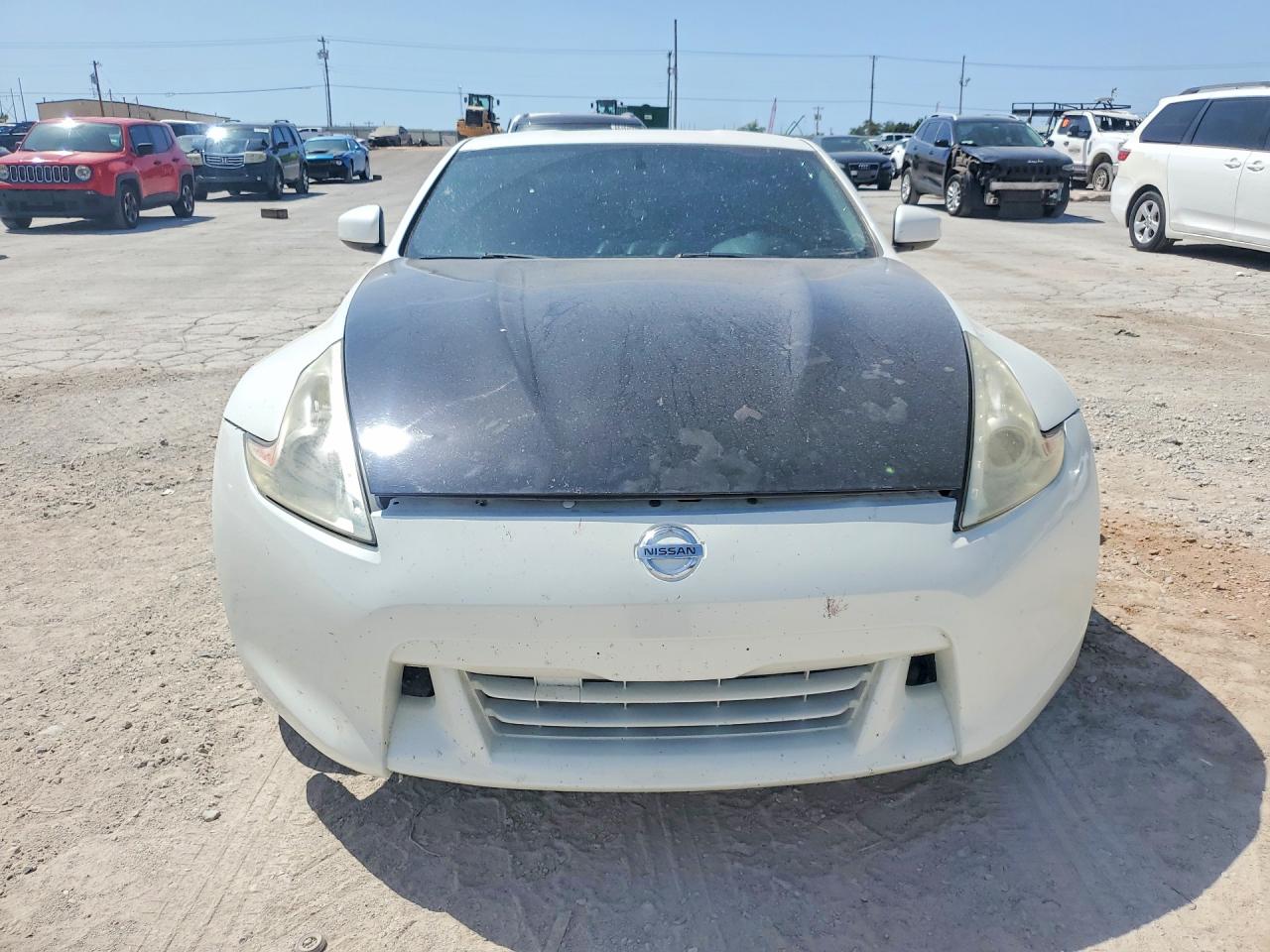 2009 Nissan 370z Base White vin: JN1AZ44E89M409654