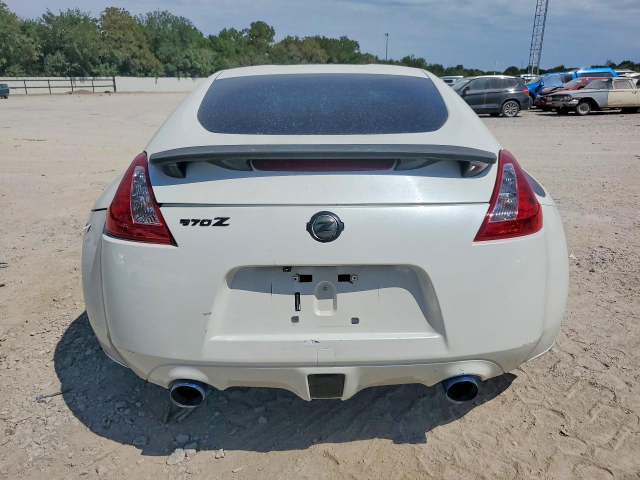 2009 Nissan 370z Base White vin: JN1AZ44E89M409654