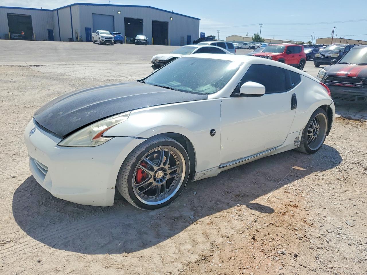 2009 Nissan 370z Base White vin: JN1AZ44E89M409654