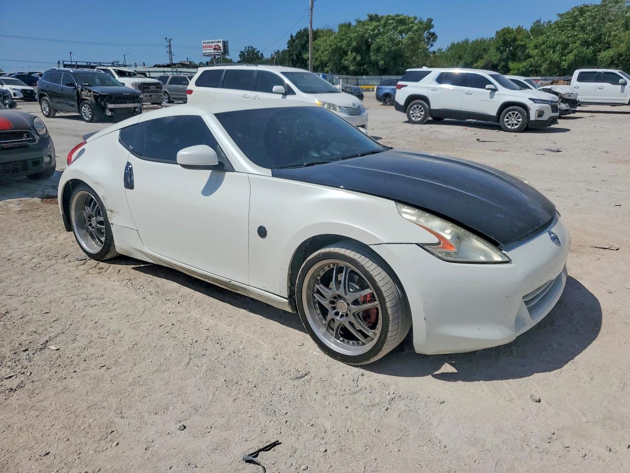 2009 Nissan 370z Base White vin: JN1AZ44E89M409654