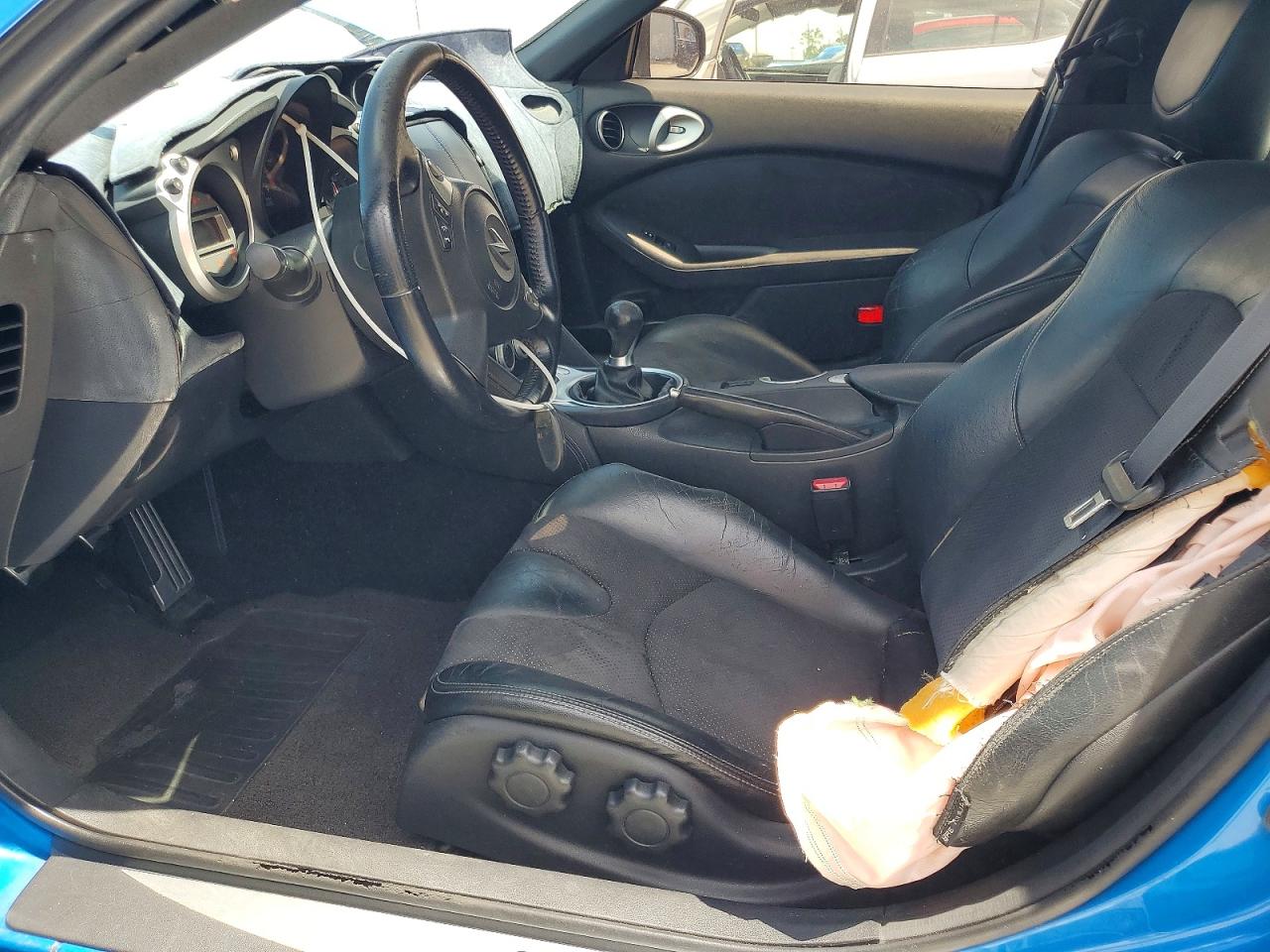 2009 Nissan 370z Base Blue vin: JN1AZ44E99M408707