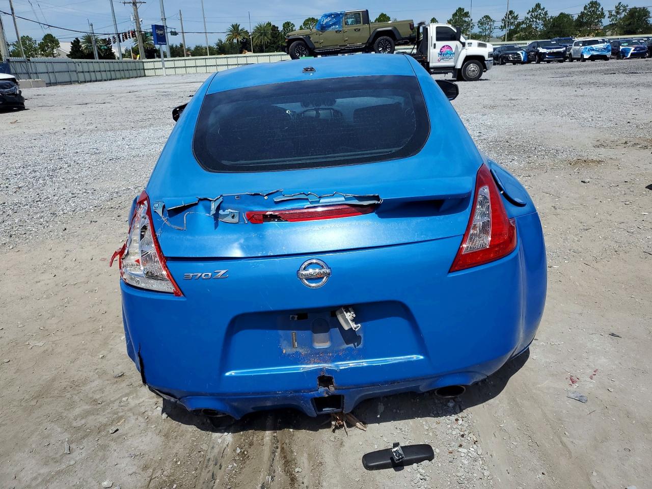 2009 Nissan 370z Base Blue vin: JN1AZ44E99M408707