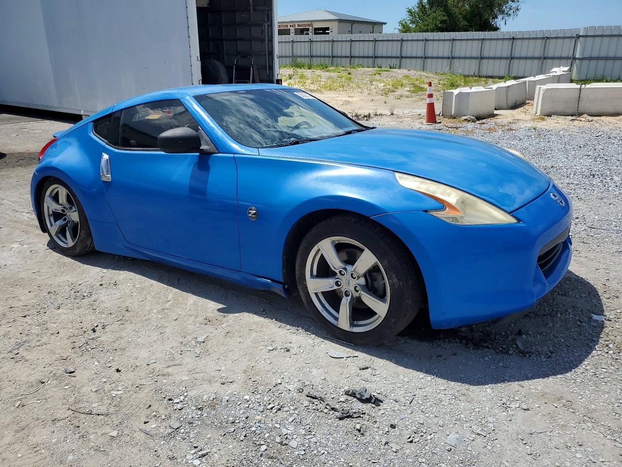 2009 Nissan 370z Base Blue vin: JN1AZ44E99M408707