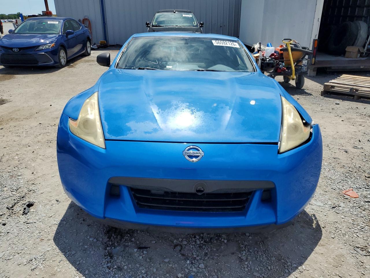 2009 Nissan 370z Base Blue vin: JN1AZ44E99M408707