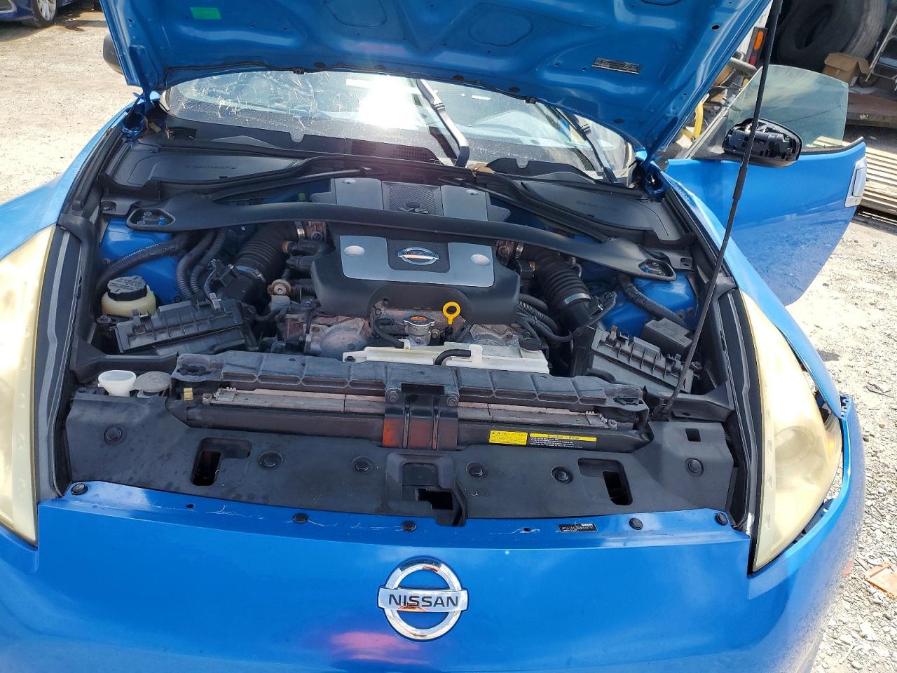 2009 Nissan 370z Base Blue vin: JN1AZ44E99M408707