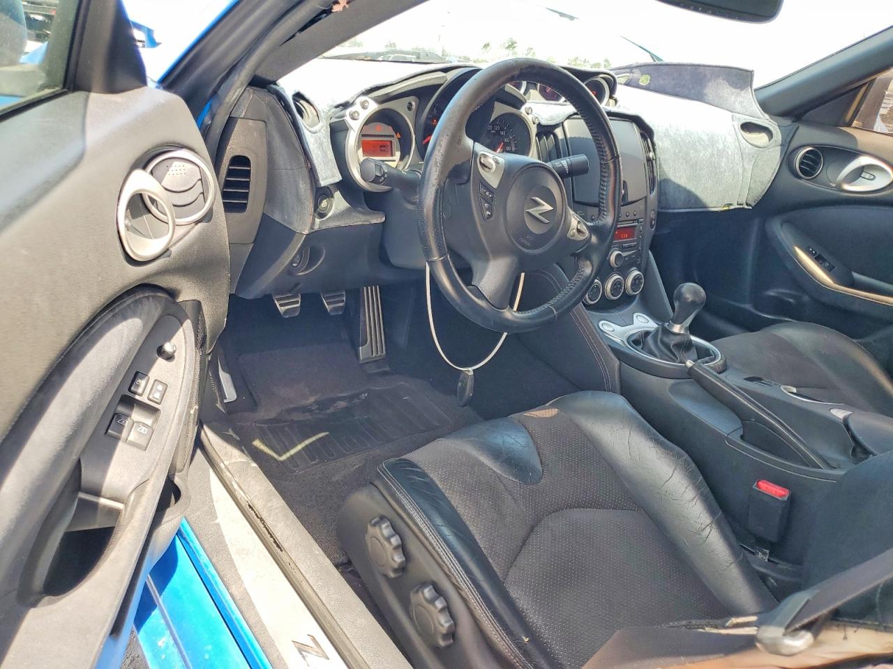 2009 Nissan 370z Base Blue vin: JN1AZ44E99M408707