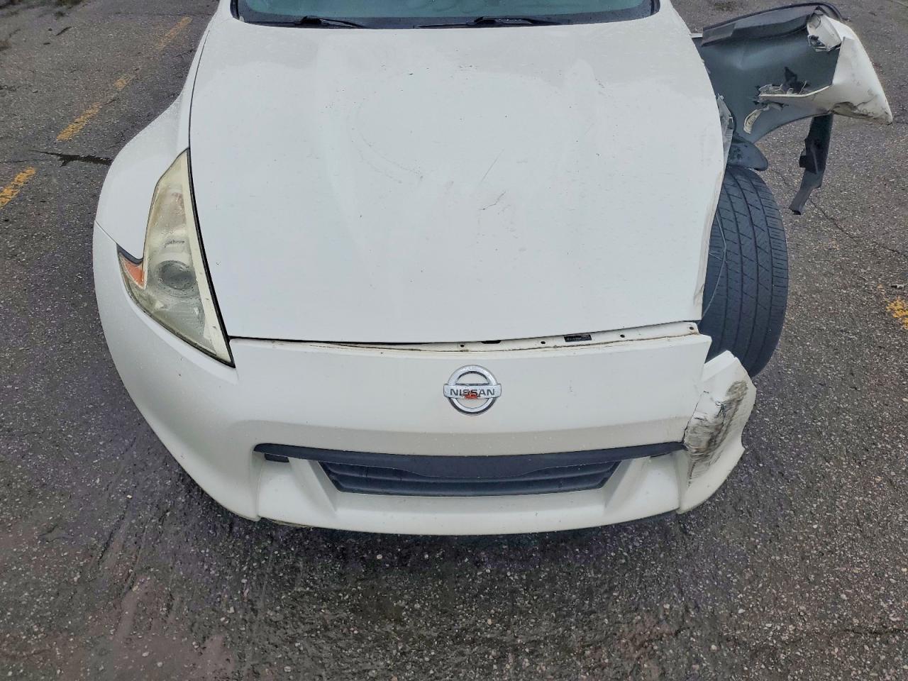 2009 Nissan 370z White vin: JN1AZ44E99M410408