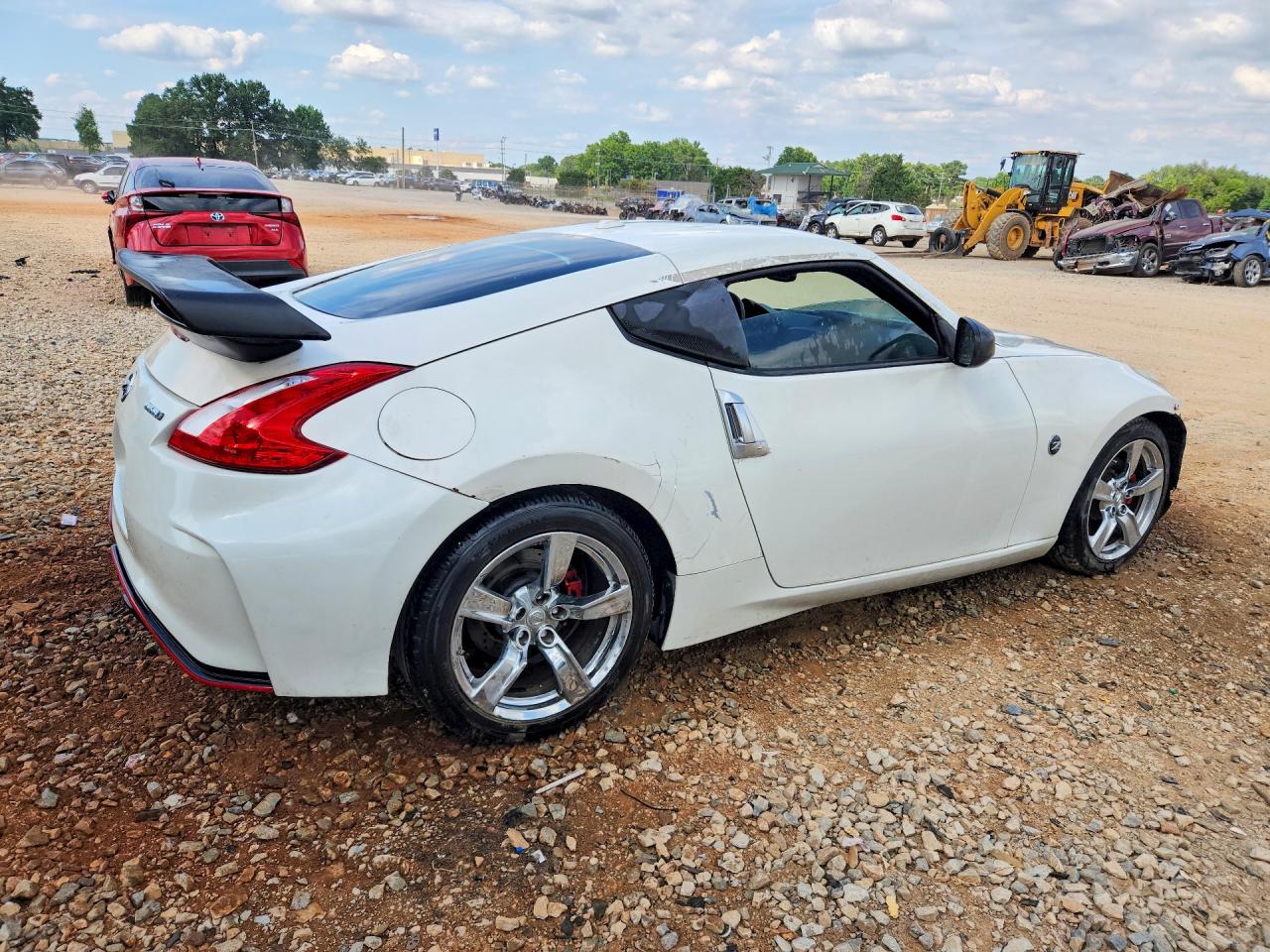 2009 Nissan 370z Base White vin: JN1AZ44EX9M405671