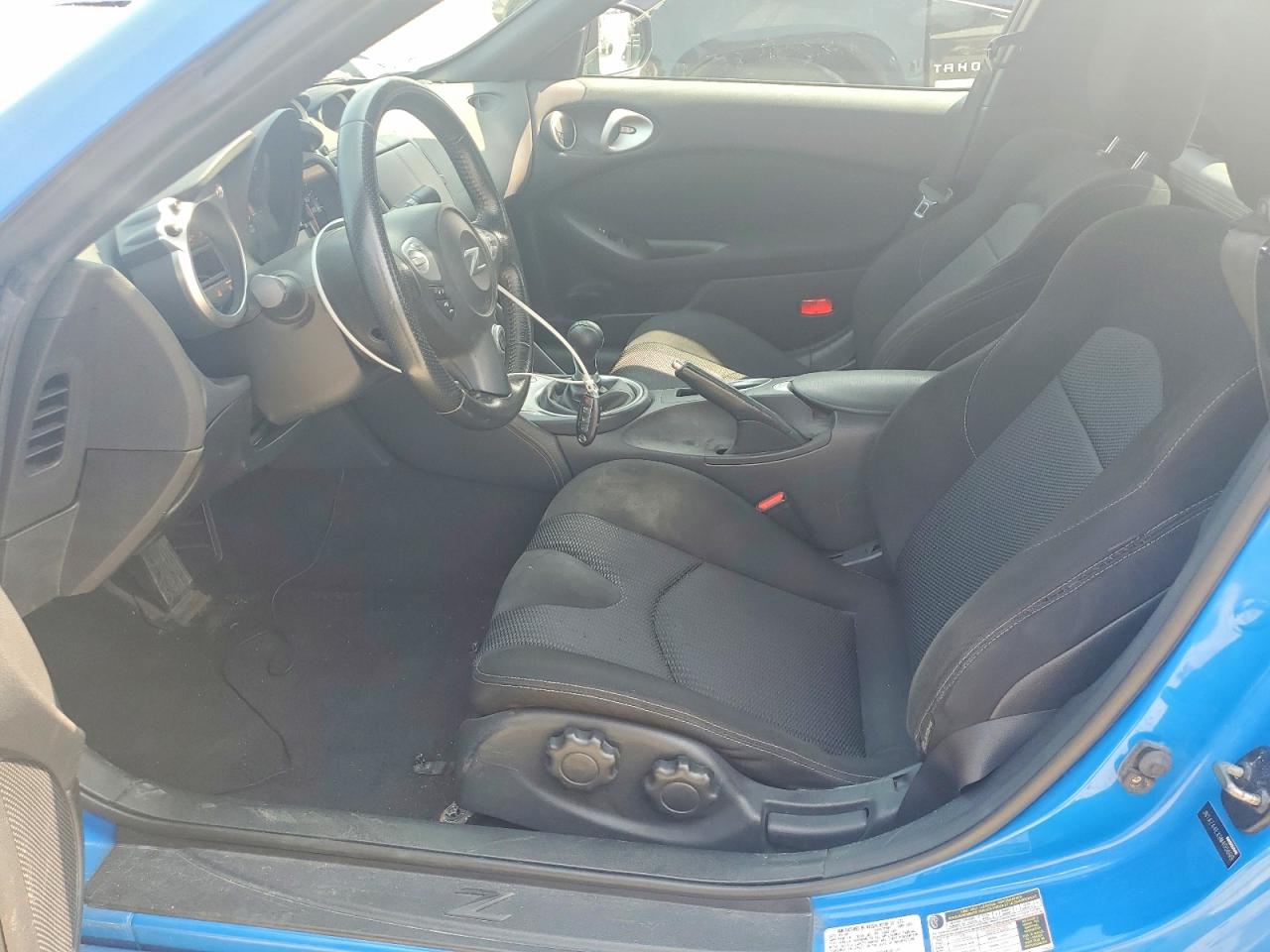 2009 Nissan 370z Base Blue vin: JN1AZ44EX9M405699