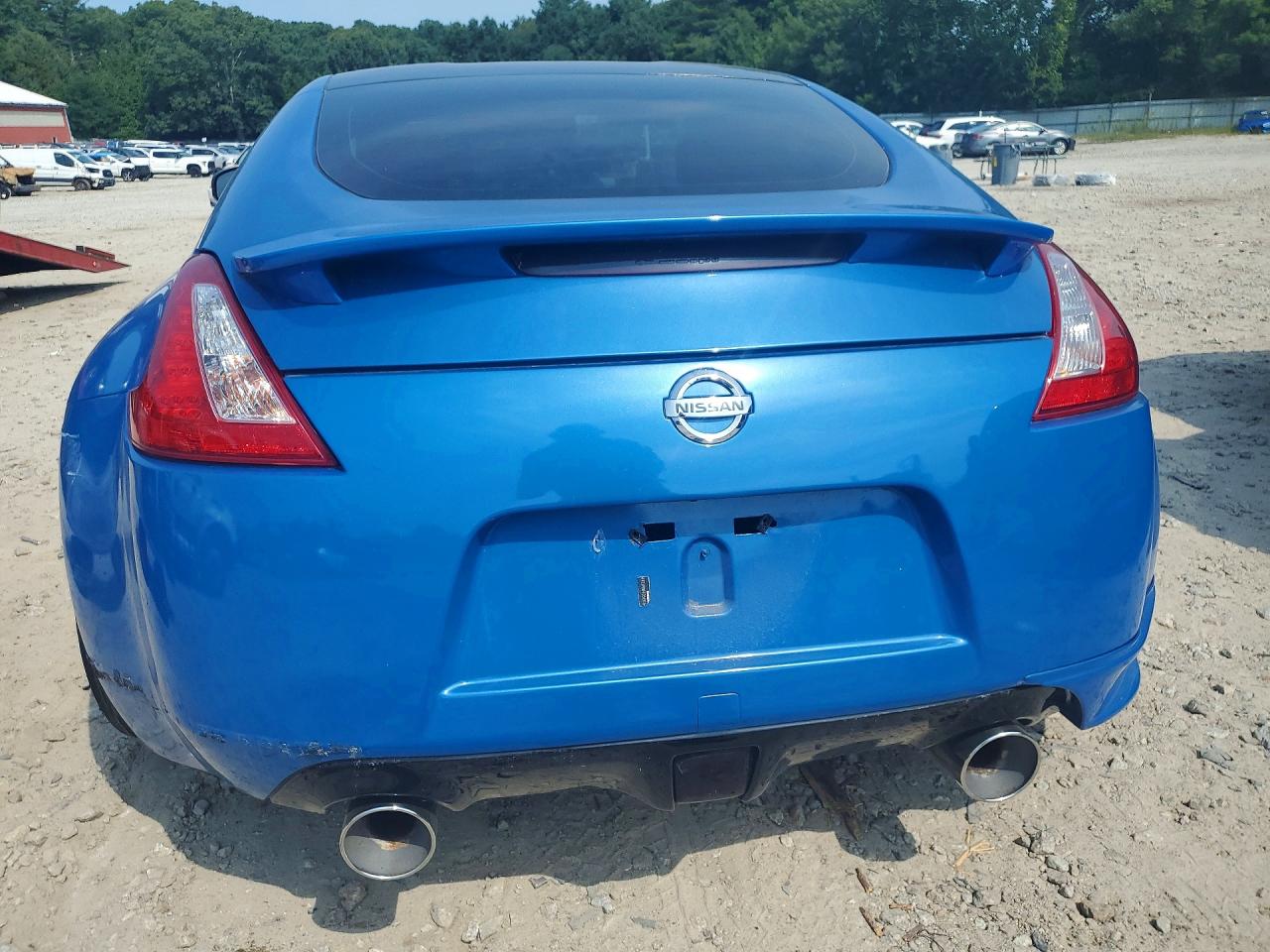 2009 Nissan 370z Base Blue vin: JN1AZ44EX9M405699