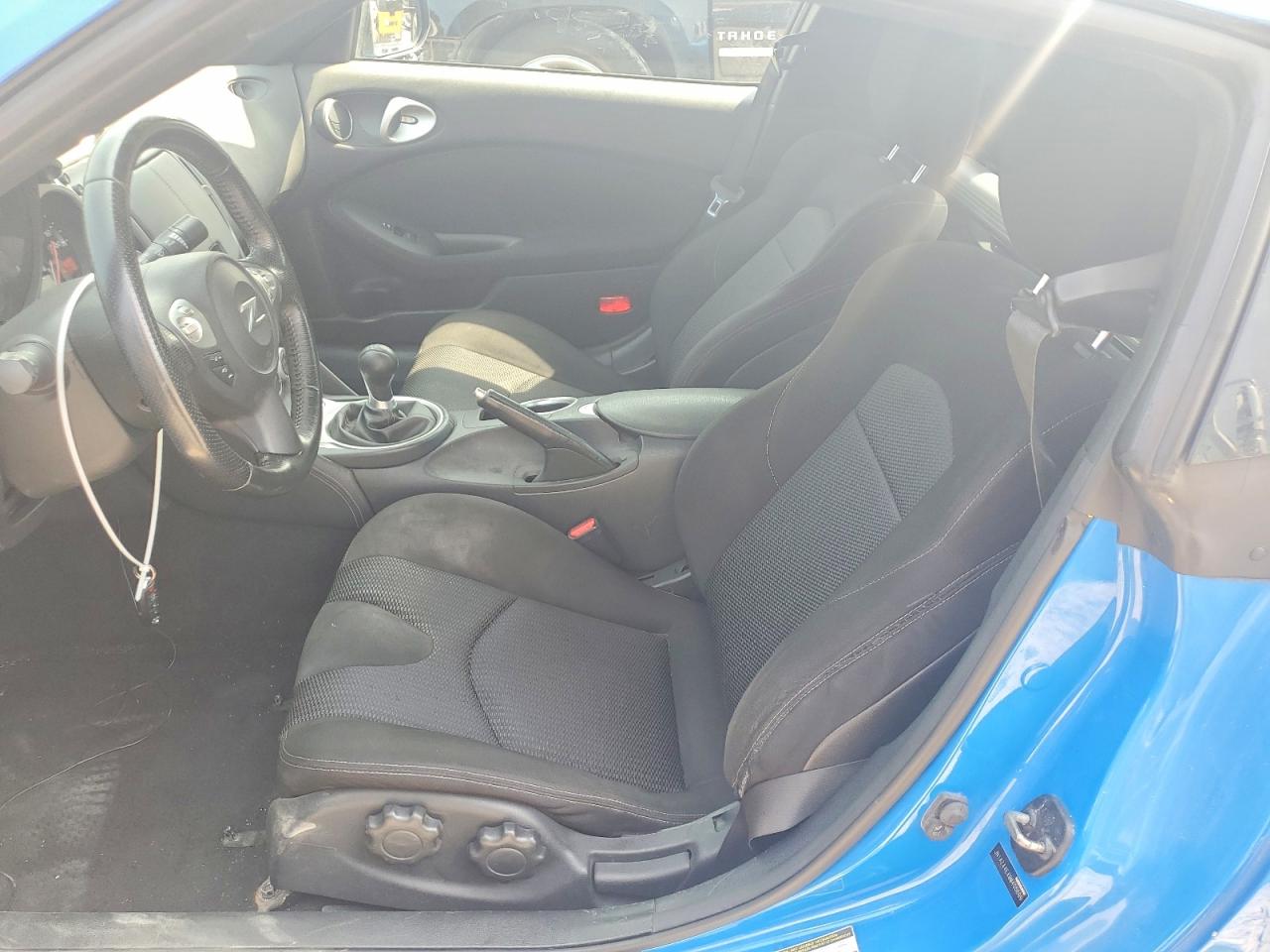 2009 Nissan 370z Base Blue vin: JN1AZ44EX9M405699