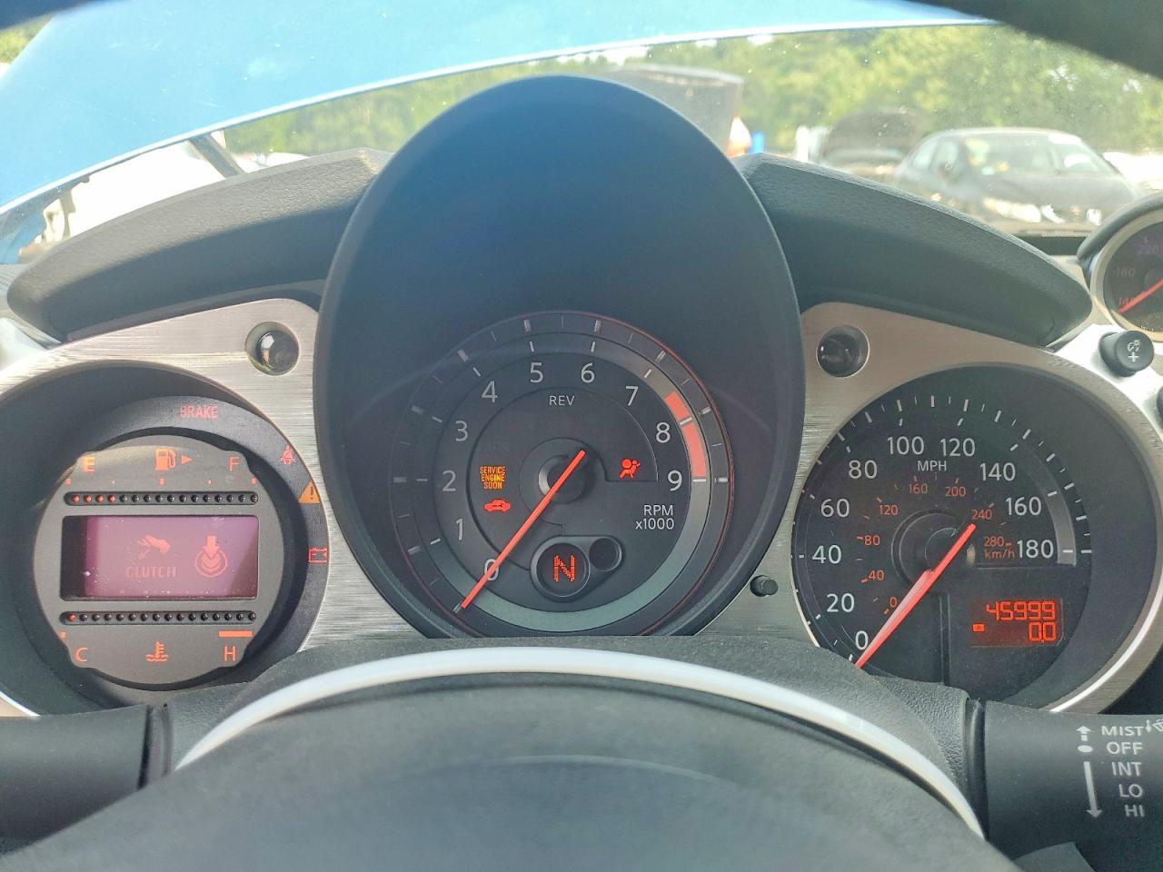 2009 Nissan 370z Base Blue vin: JN1AZ44EX9M405699