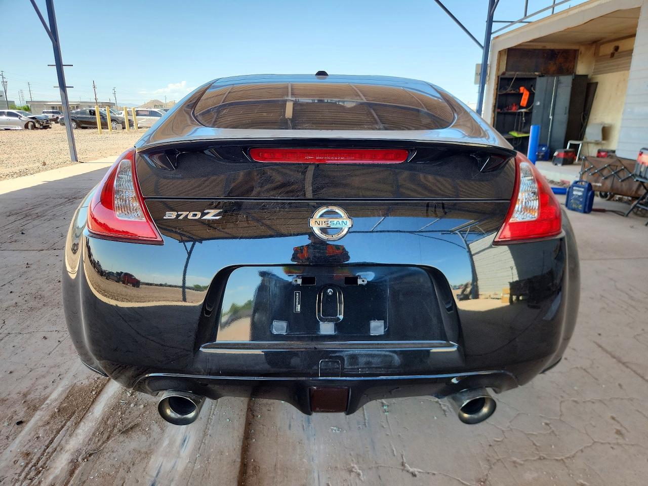 2009 Nissan 370z Base Black vin: JN1AZ44EX9M409333
