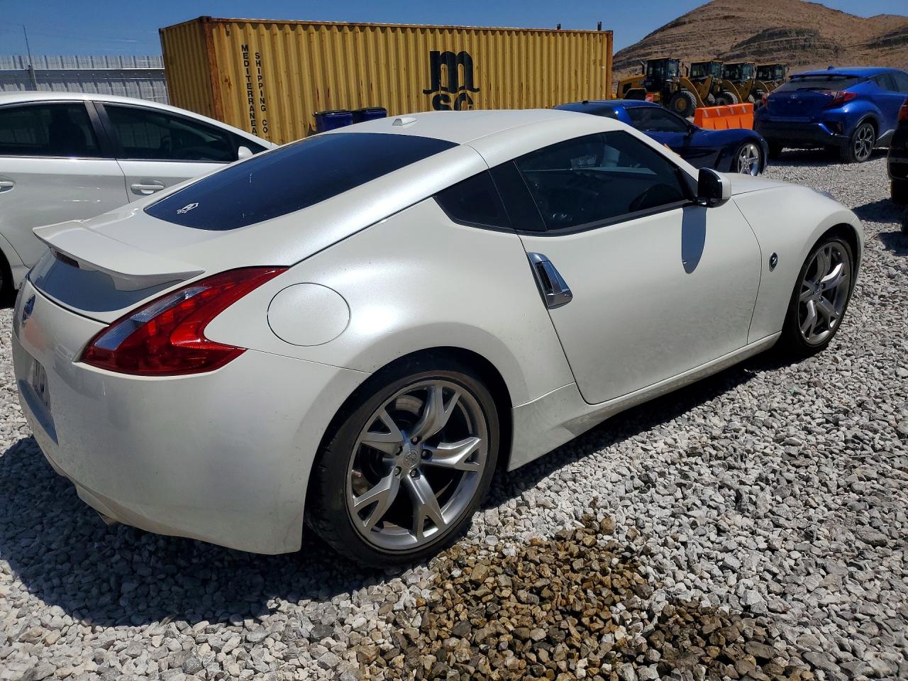 2009 Nissan 370z Base White vin: JN1AZ44EX9M411664