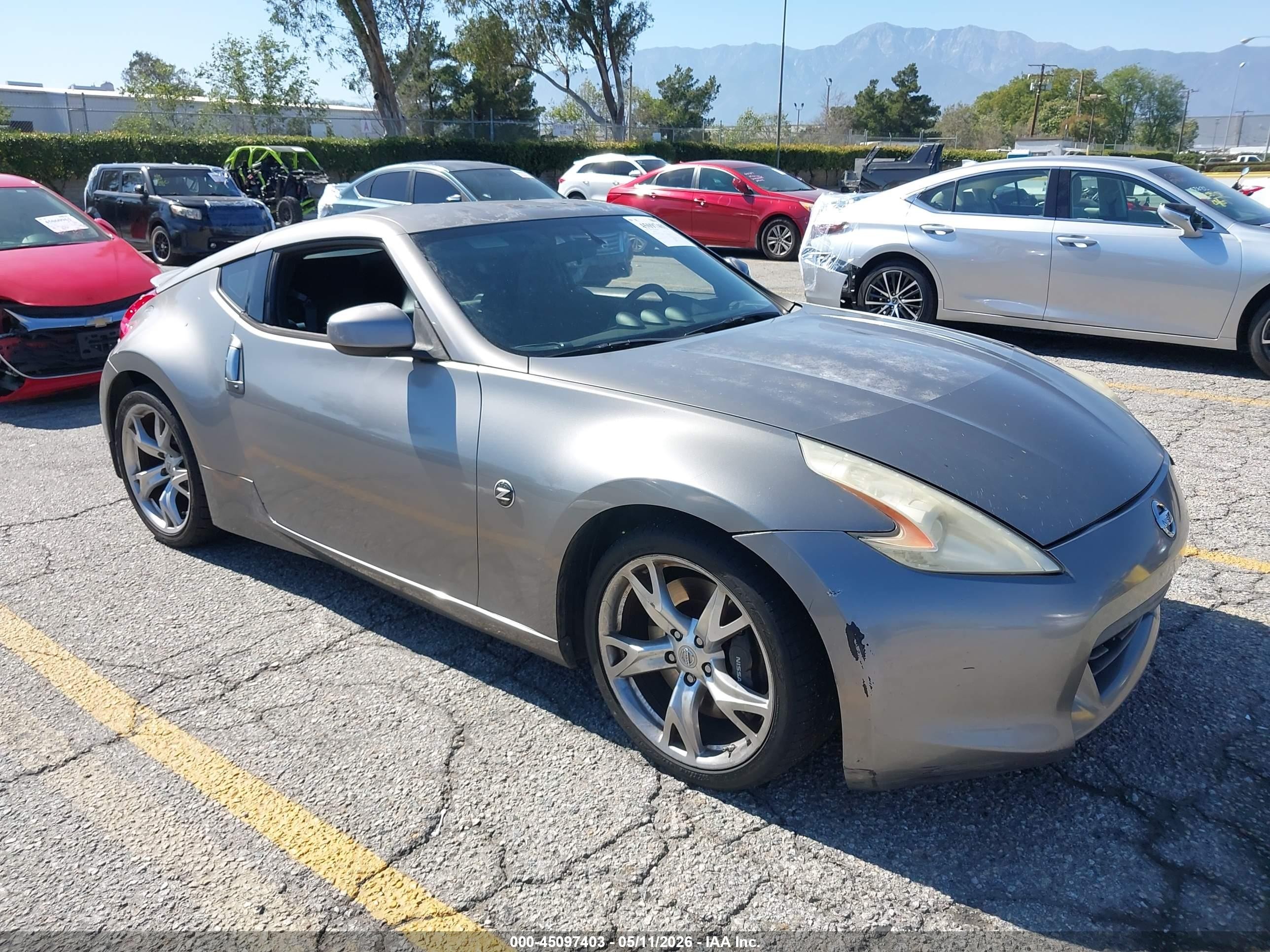 2010 Nissan 370z   Gray vin: JN1AZ4EH0AM505064