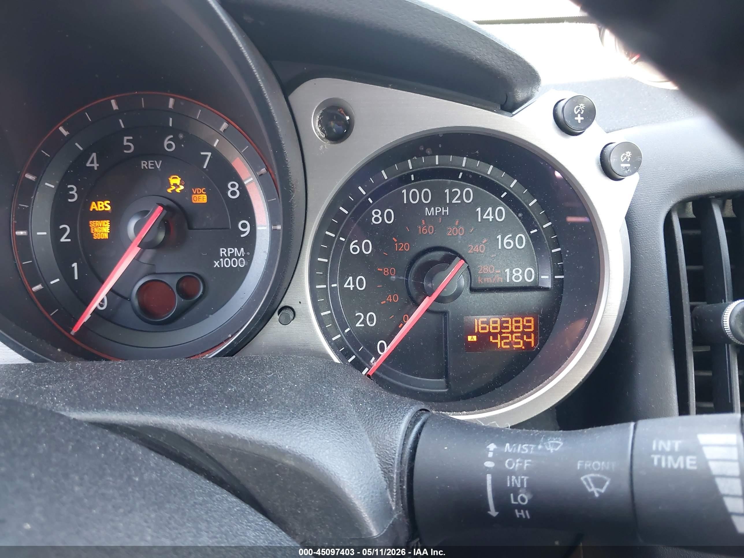 2010 Nissan 370z   Gray vin: JN1AZ4EH0AM505064