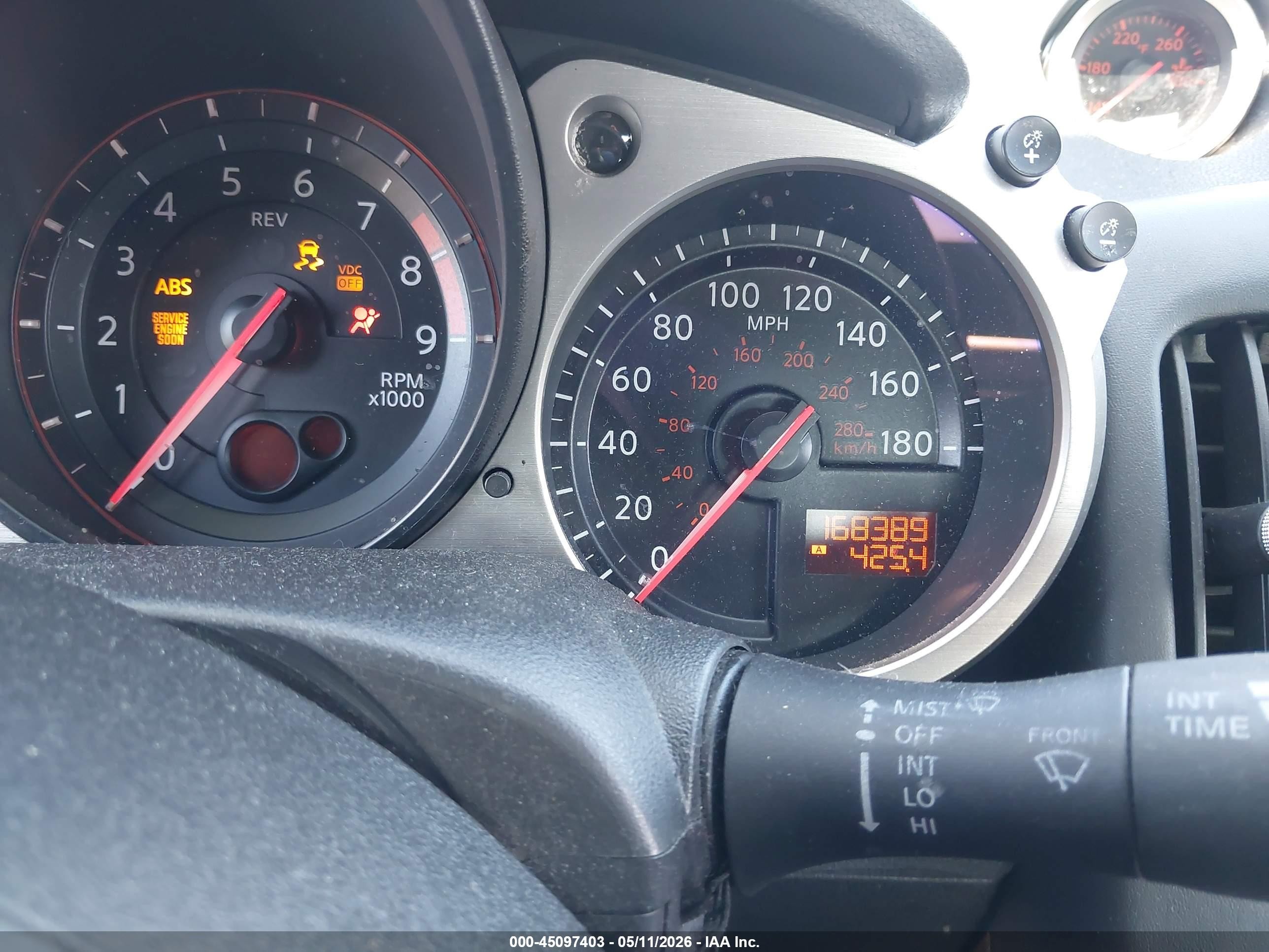 2010 Nissan 370z   Gray vin: JN1AZ4EH0AM505064