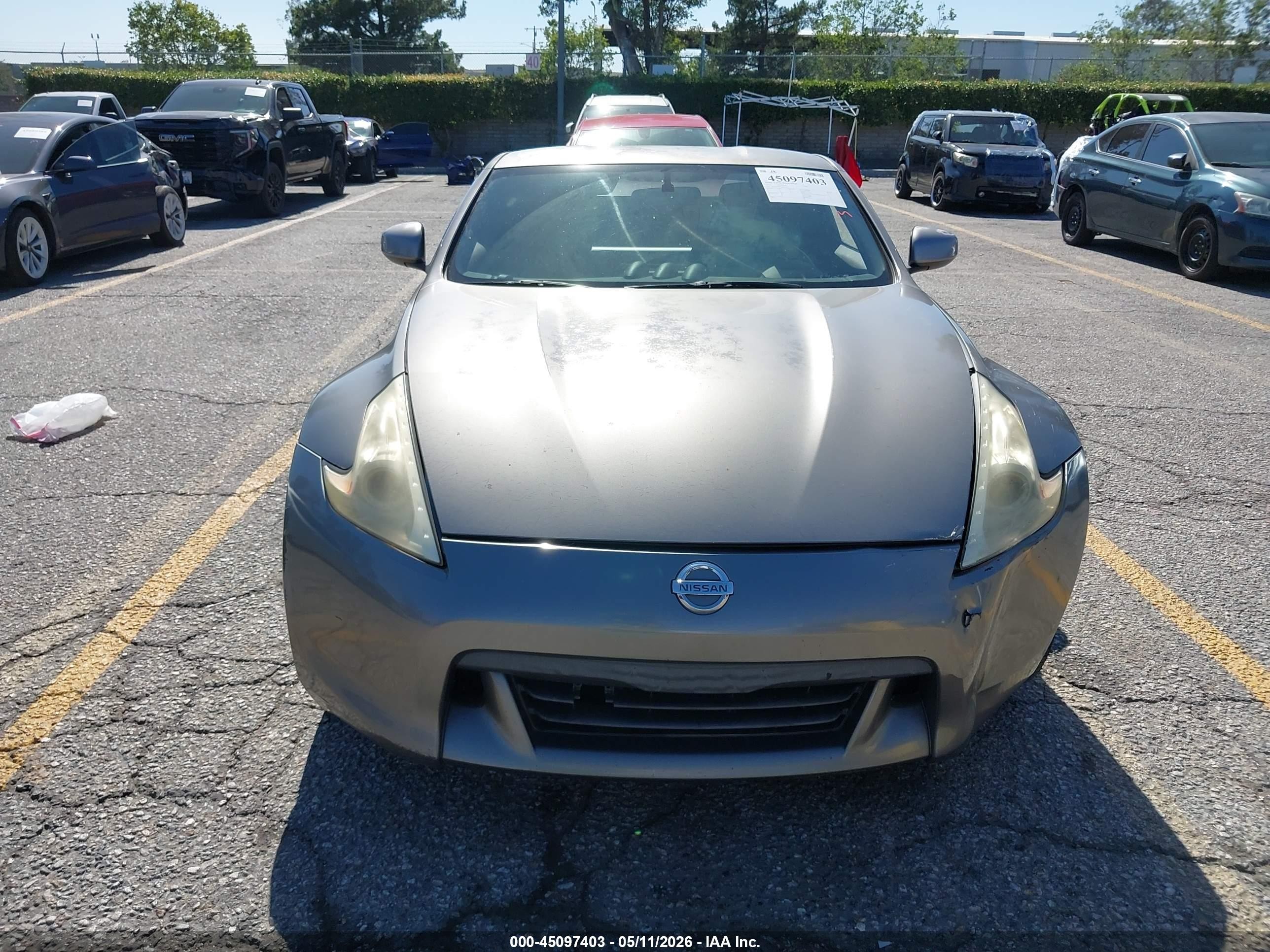 2010 Nissan 370z   Gray vin: JN1AZ4EH0AM505064