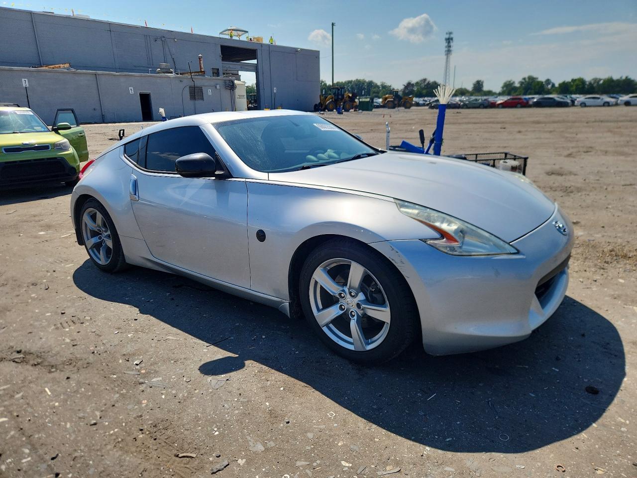 2010 Nissan 370z Base Silver vin: JN1AZ4EH0AM506487