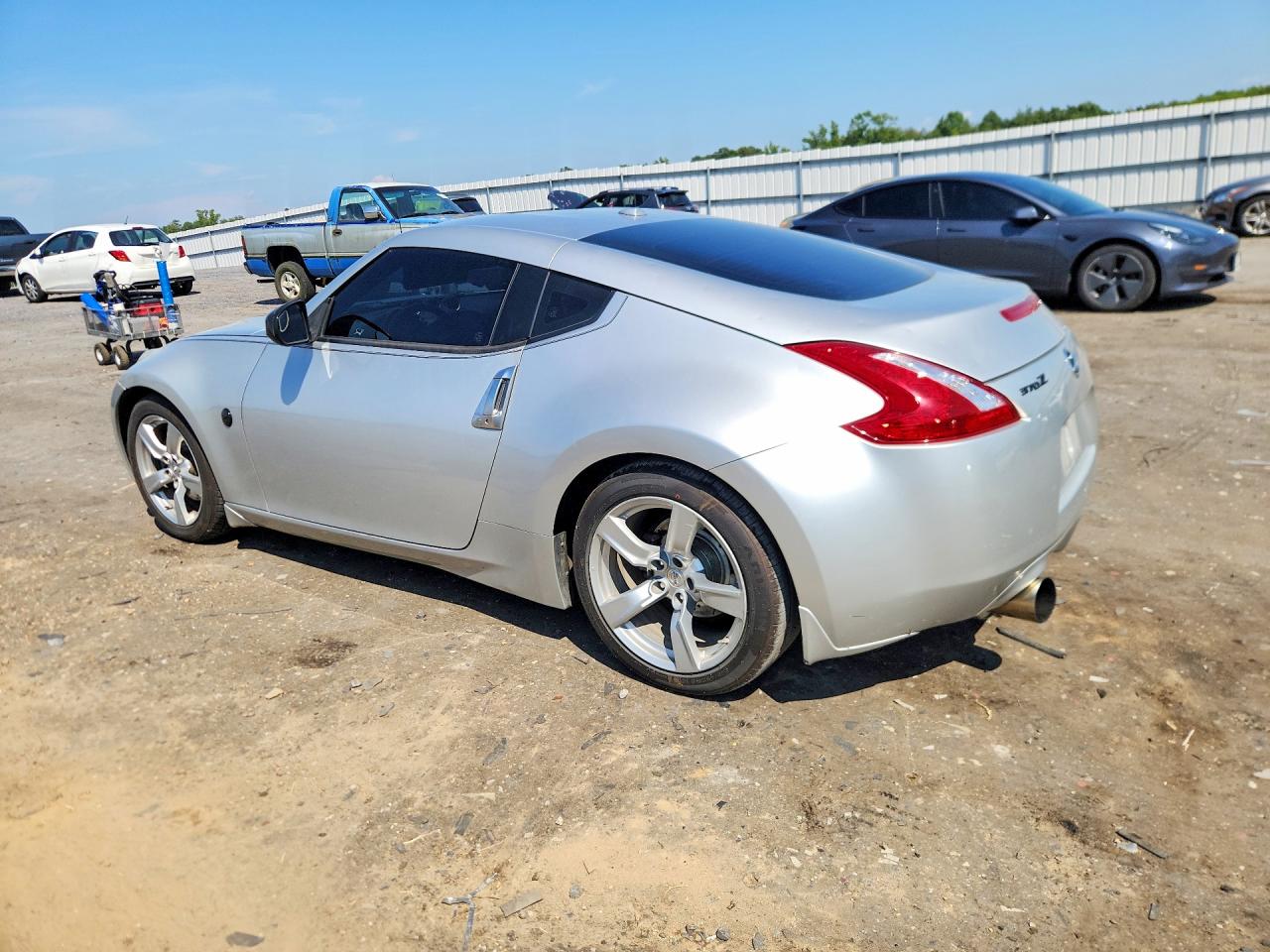 2010 Nissan 370z Base Silver vin: JN1AZ4EH0AM506487