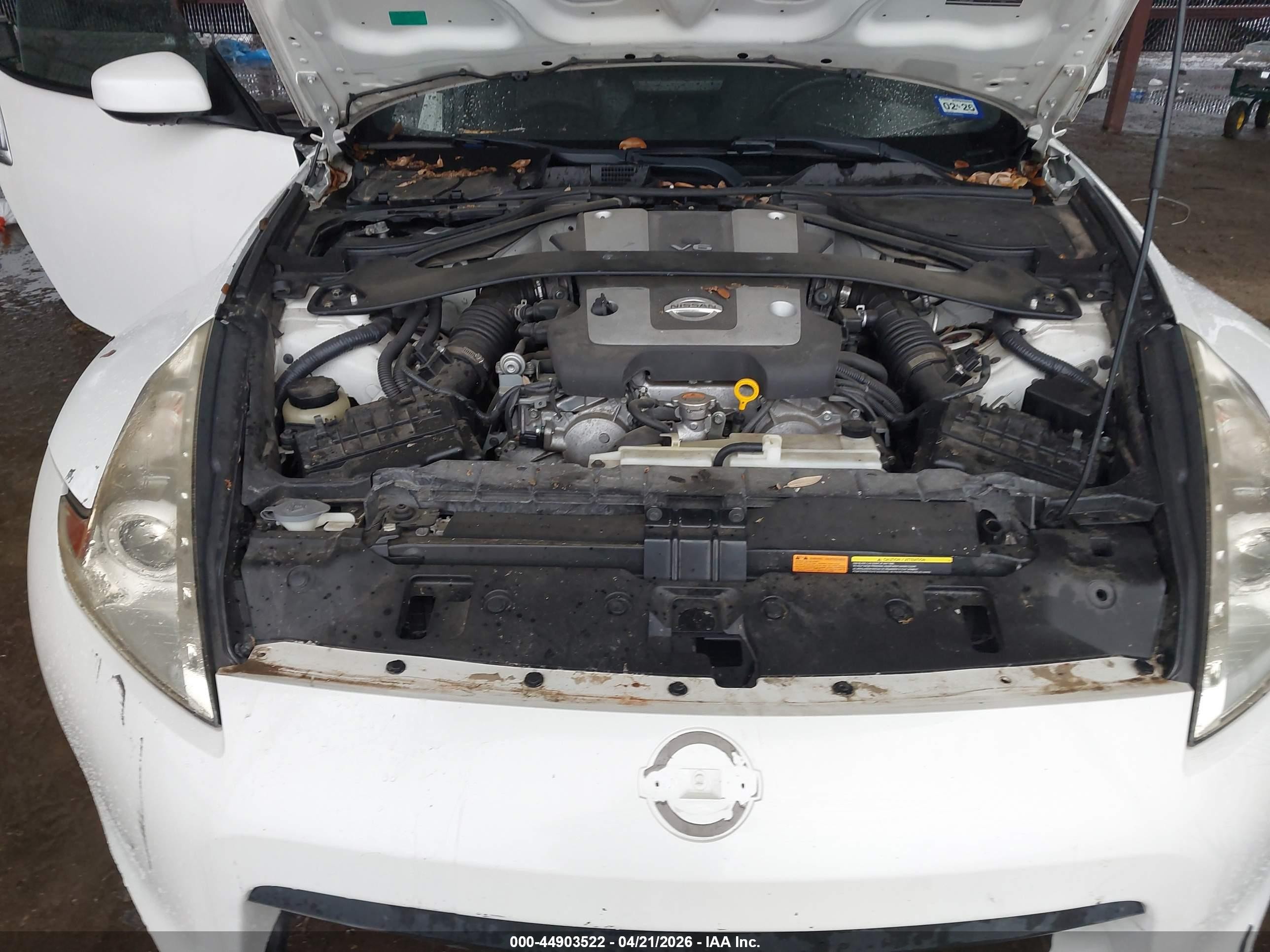 2010 Nissan 370z Touring Белый vin: JN1AZ4EH0AM506845