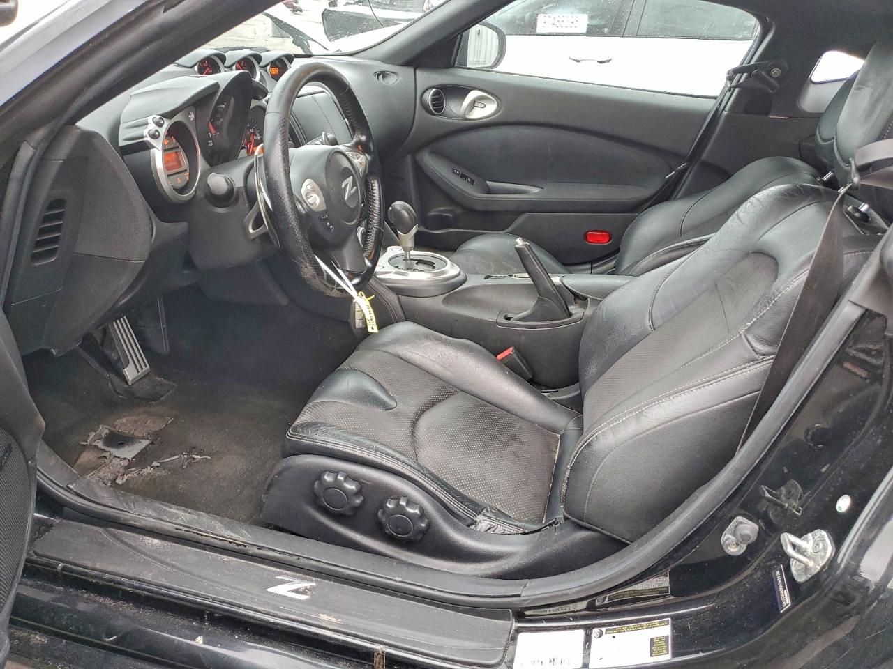 2012 Nissan 370z Base Black vin: JN1AZ4EH0CM563145