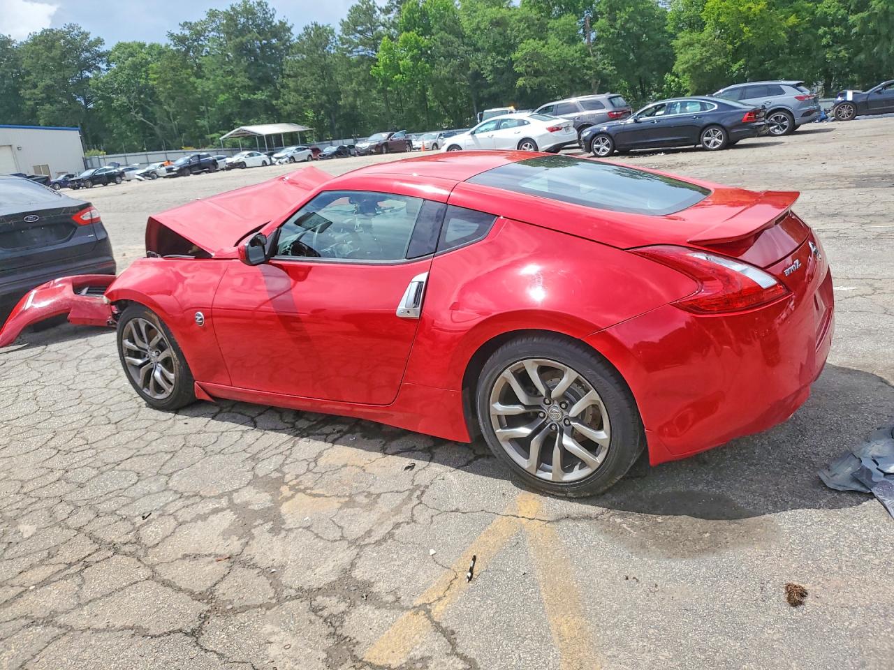 2013 Nissan 370z Base Red vin: JN1AZ4EH0DM380765