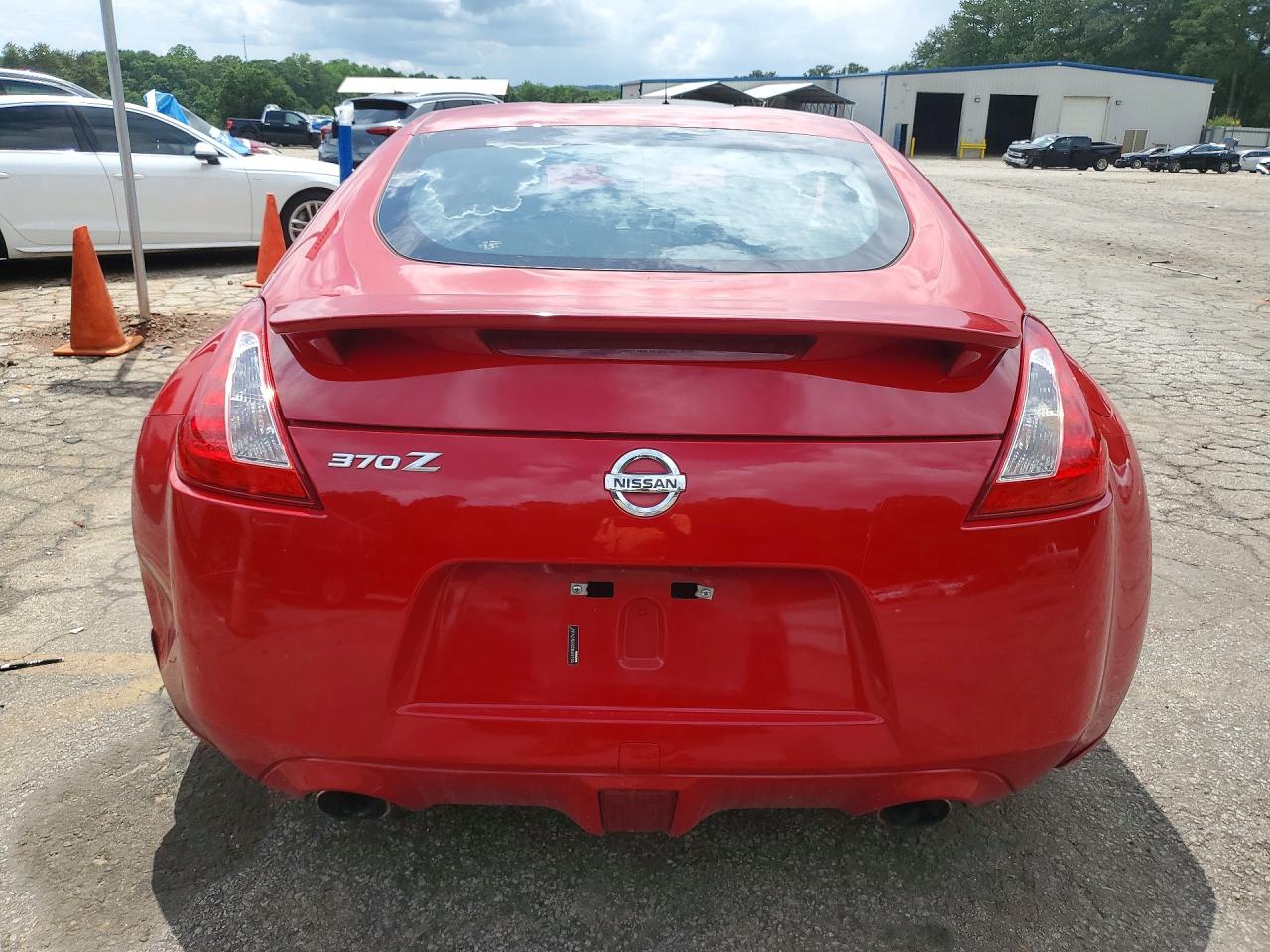 2013 Nissan 370z Base Red vin: JN1AZ4EH0DM380765