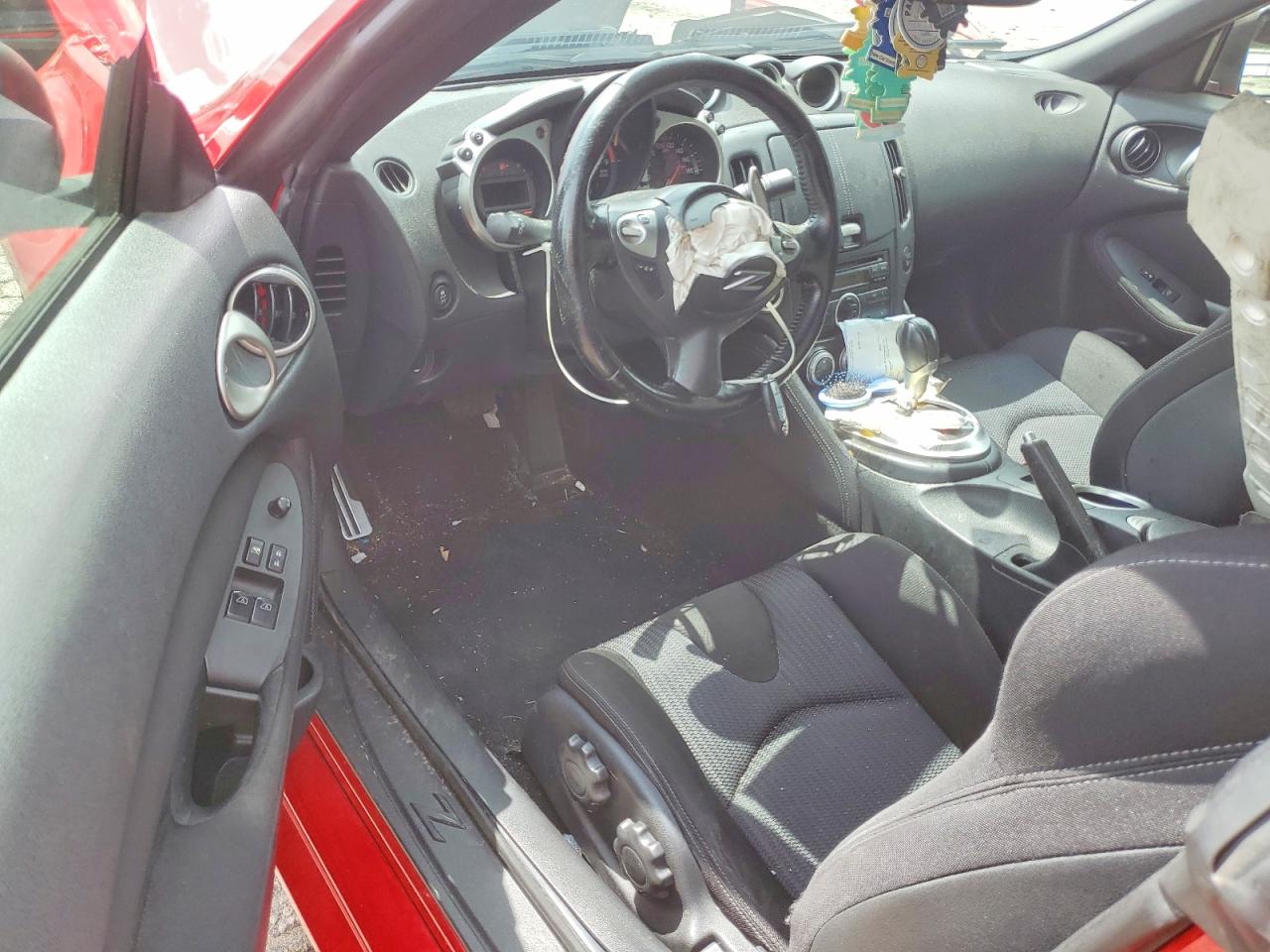 2013 Nissan 370z Base Red vin: JN1AZ4EH0DM380765