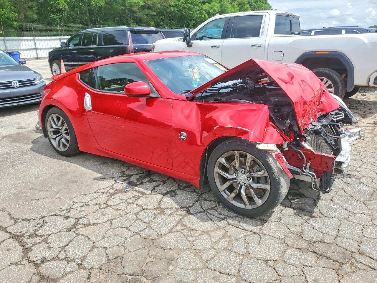 2013 Nissan 370z Base Red vin: JN1AZ4EH0DM380765