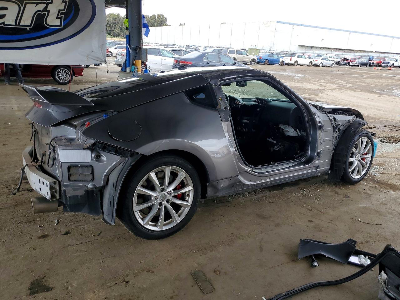2013 Nissan 370z Base Gray vin: JN1AZ4EH0DM382001