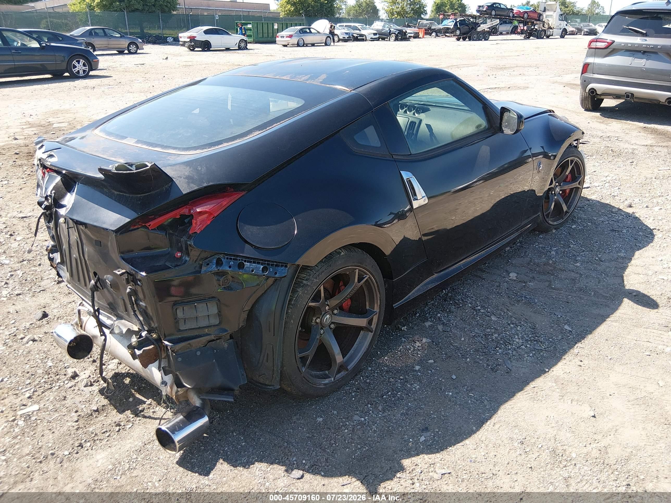 2013 Nissan 370z Nismo Black vin: JN1AZ4EH0DM880117