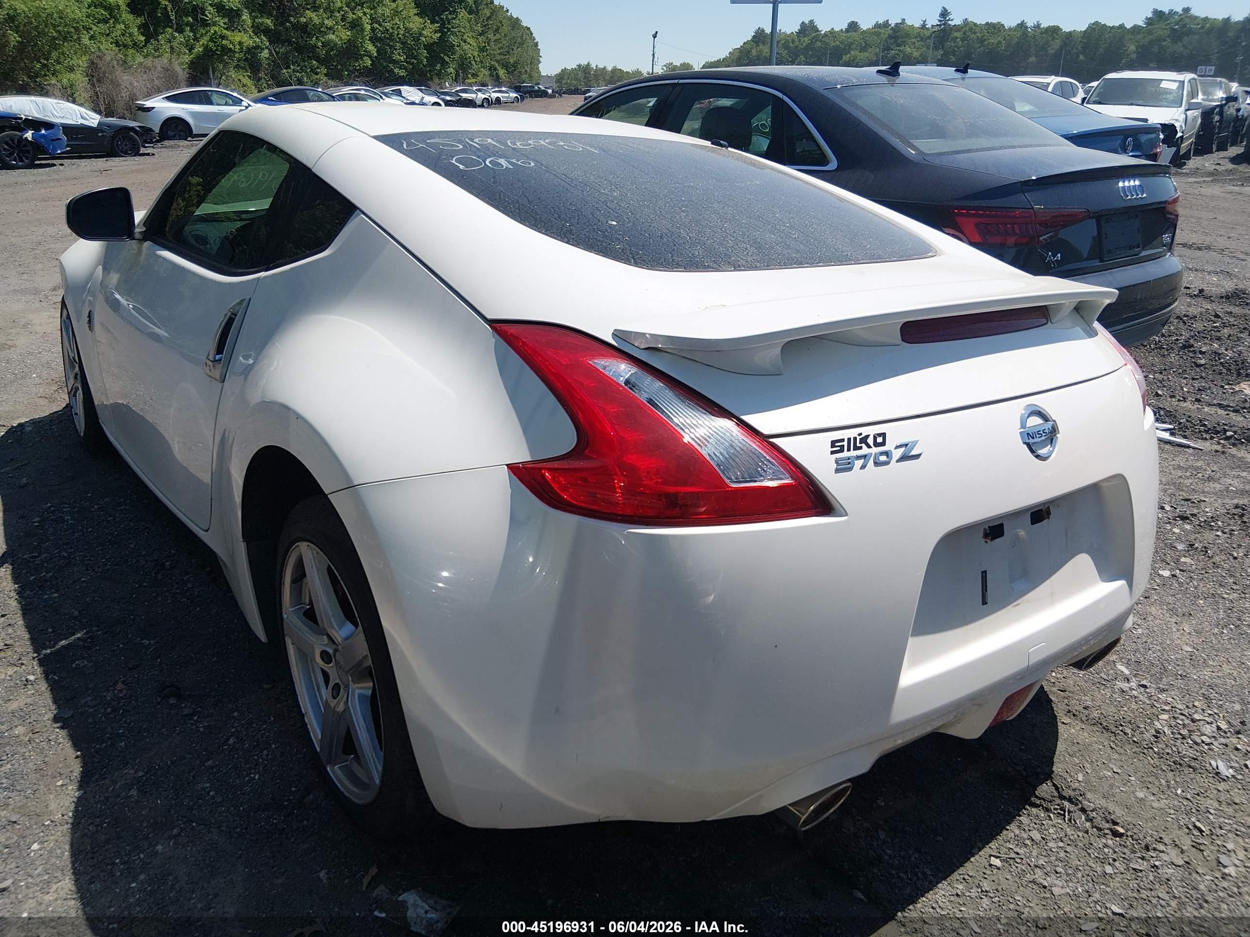2015 Nissan 370z Sport White vin: JN1AZ4EH0FM442653