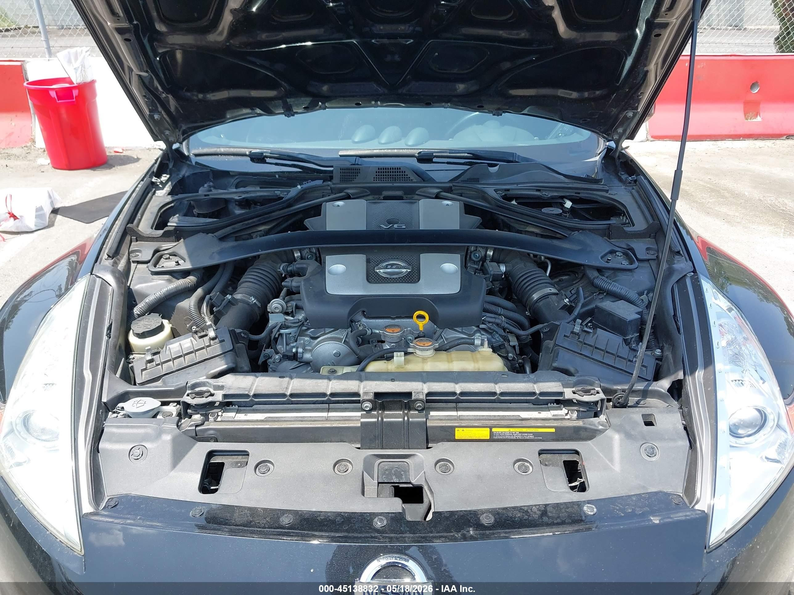 2013 Nissan 370z   Black vin: JN1AZ4EH1DM381519