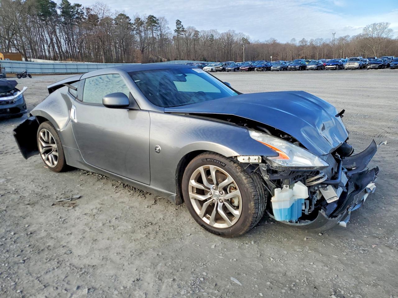 2014 Nissan 370z Base Gray vin: JN1AZ4EH1EM633920