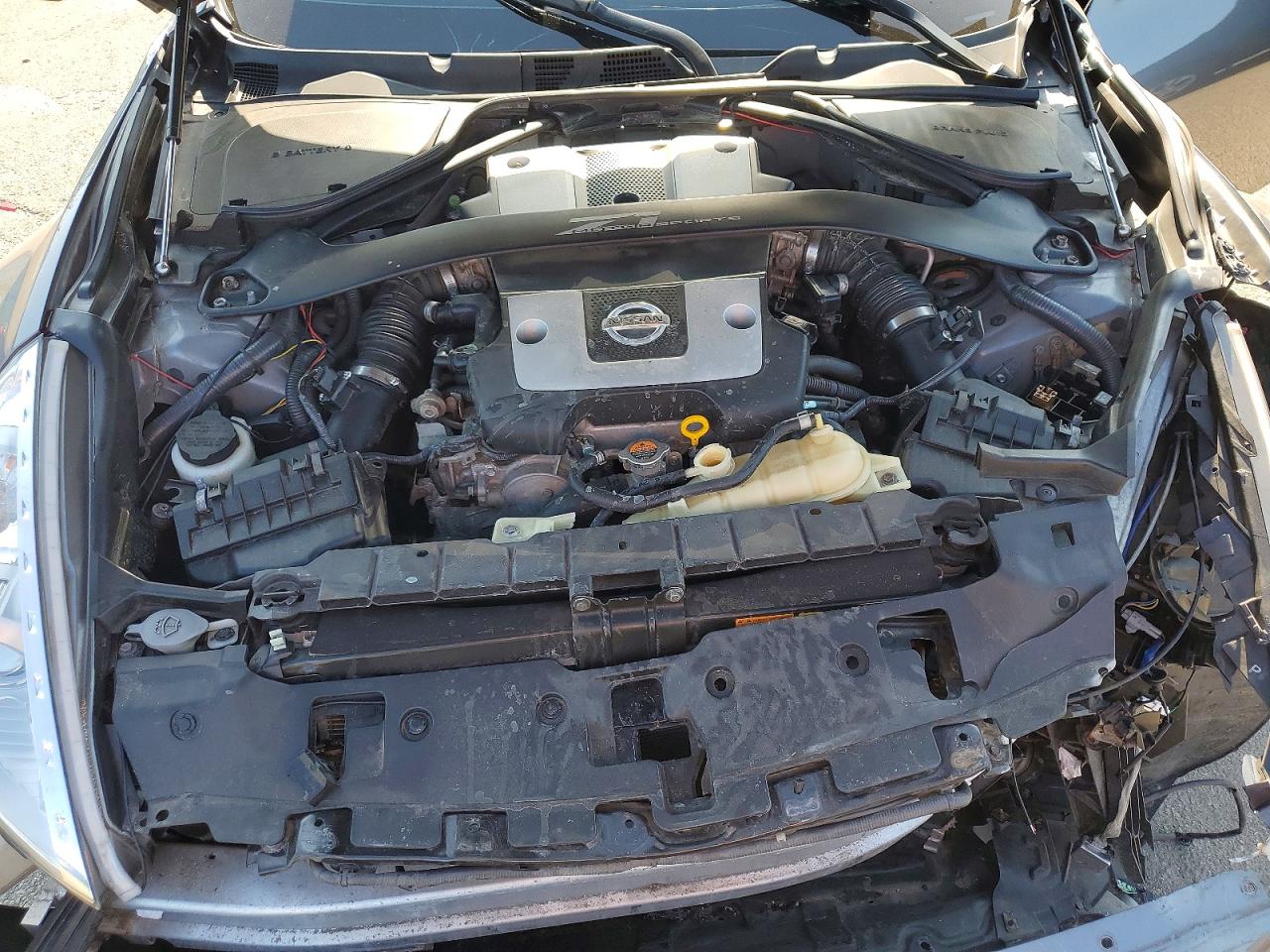 2014 Nissan 370z Base Серый vin: JN1AZ4EH1EM636087