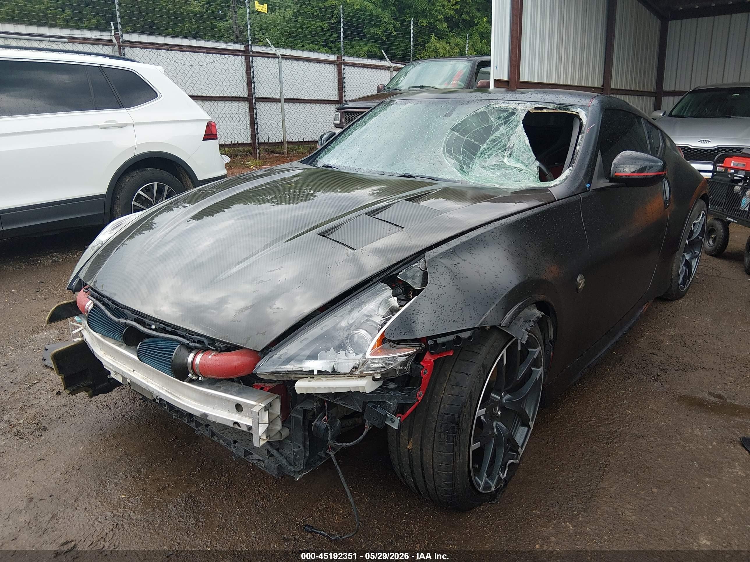 2015 Nissan 370z Nismo Tech Black vin: JN1AZ4EH1FM442550