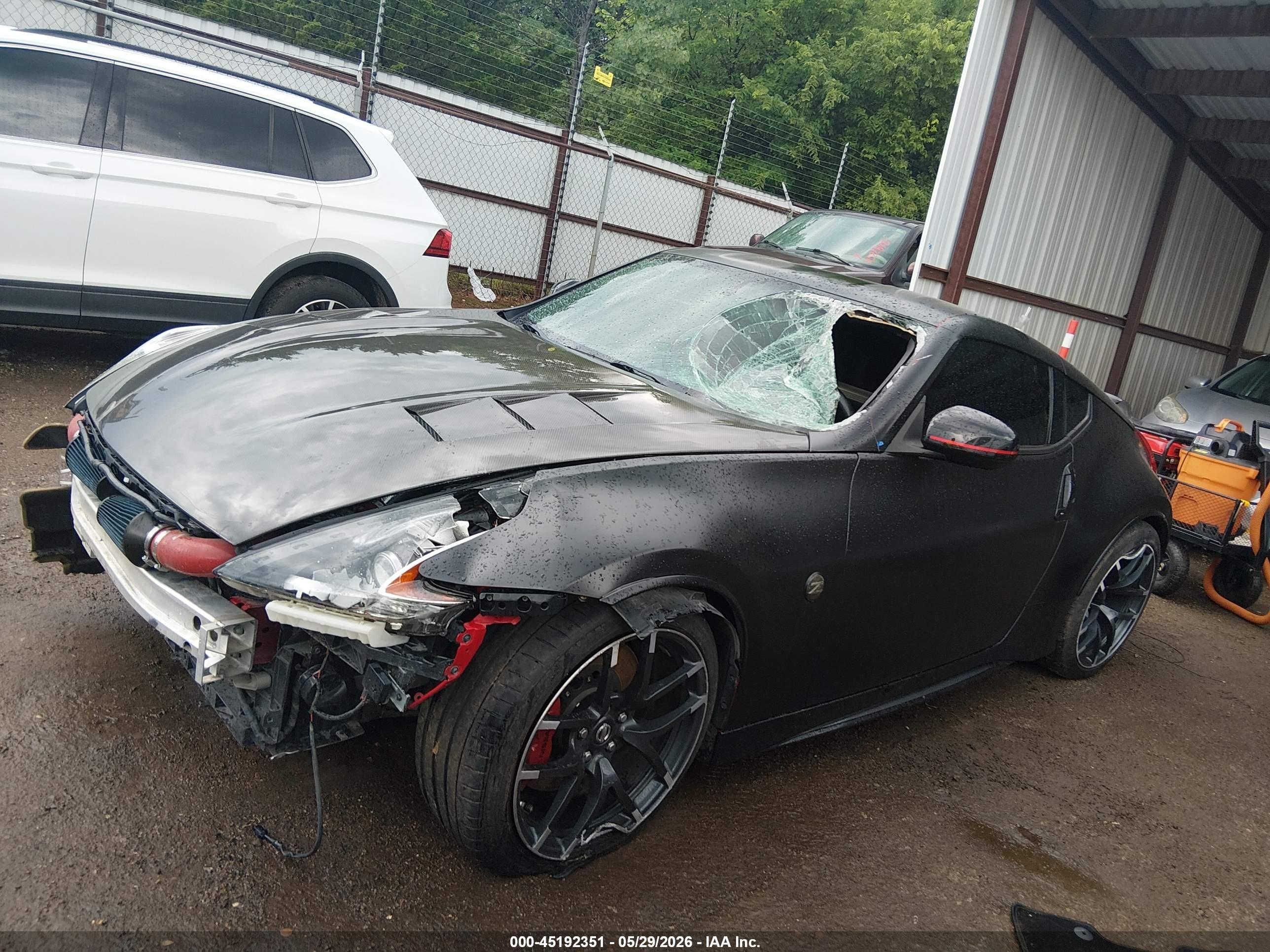 2015 Nissan 370z Nismo Tech Black vin: JN1AZ4EH1FM442550